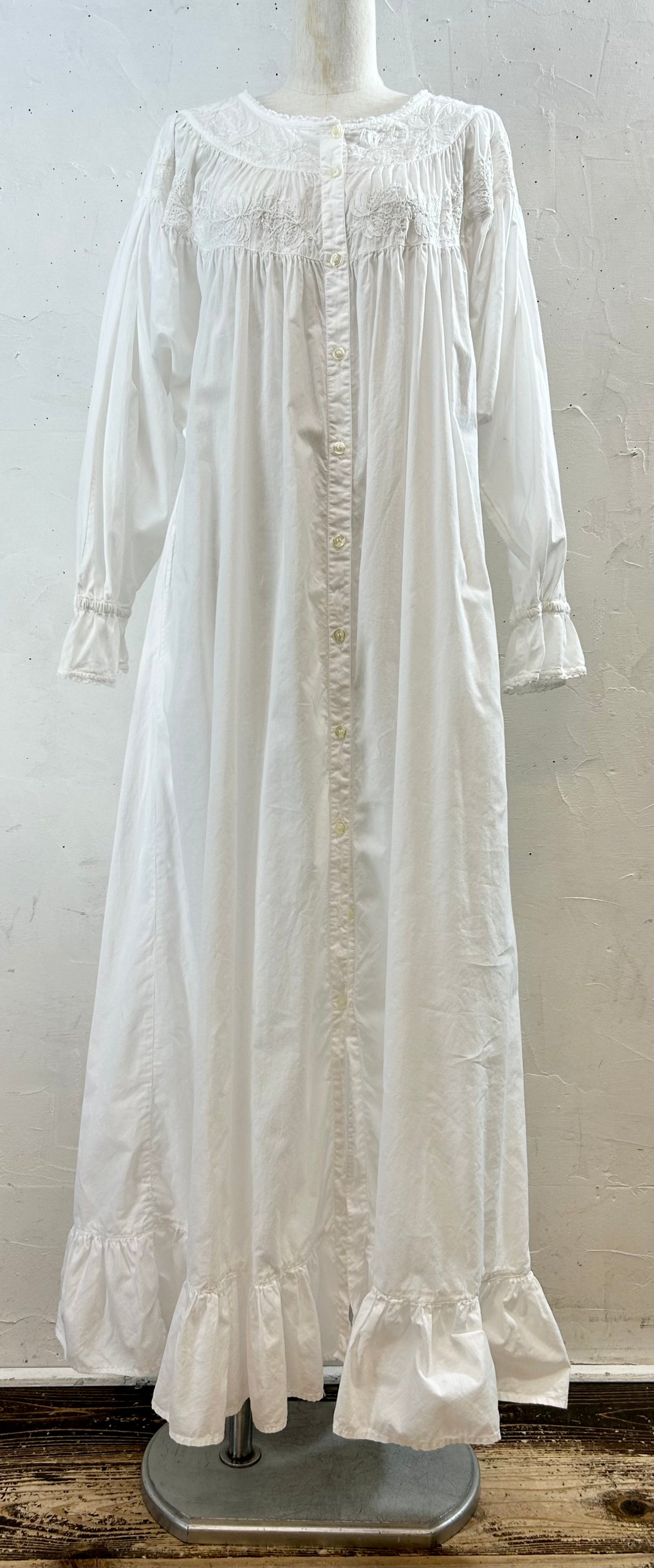 Vintage Indian Cotton Dress [I28357]