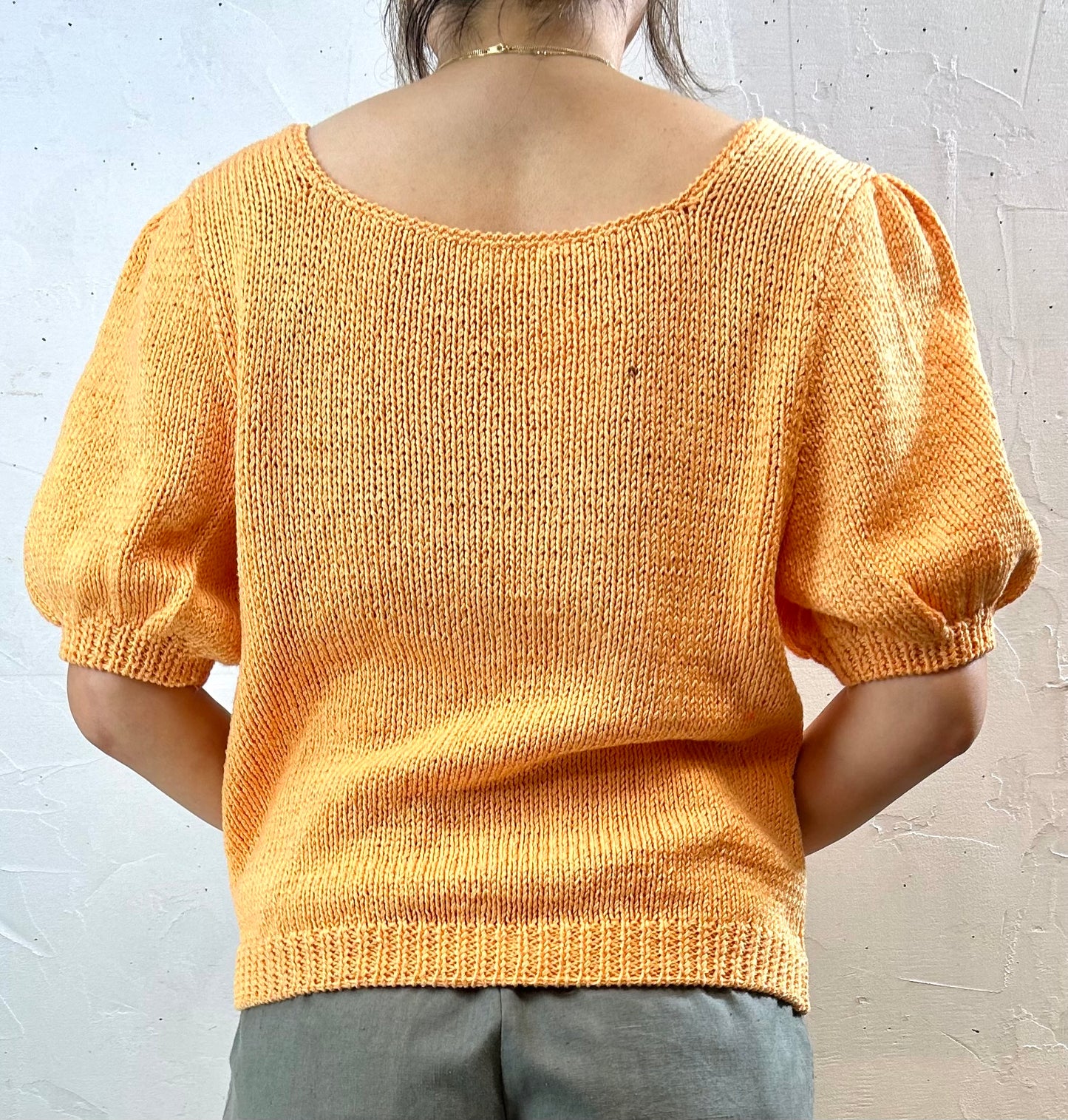 Vintage Knit Sweater  [I28565]