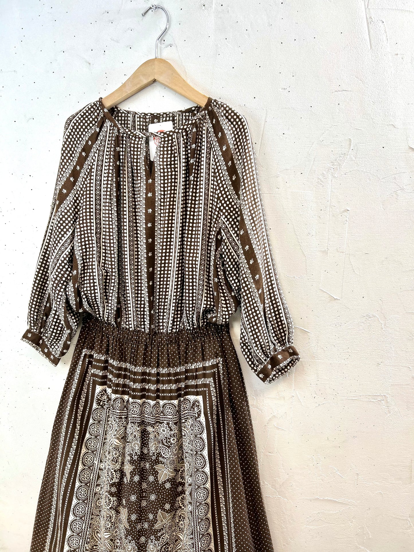 Vintage Flower Dress [D30092]
