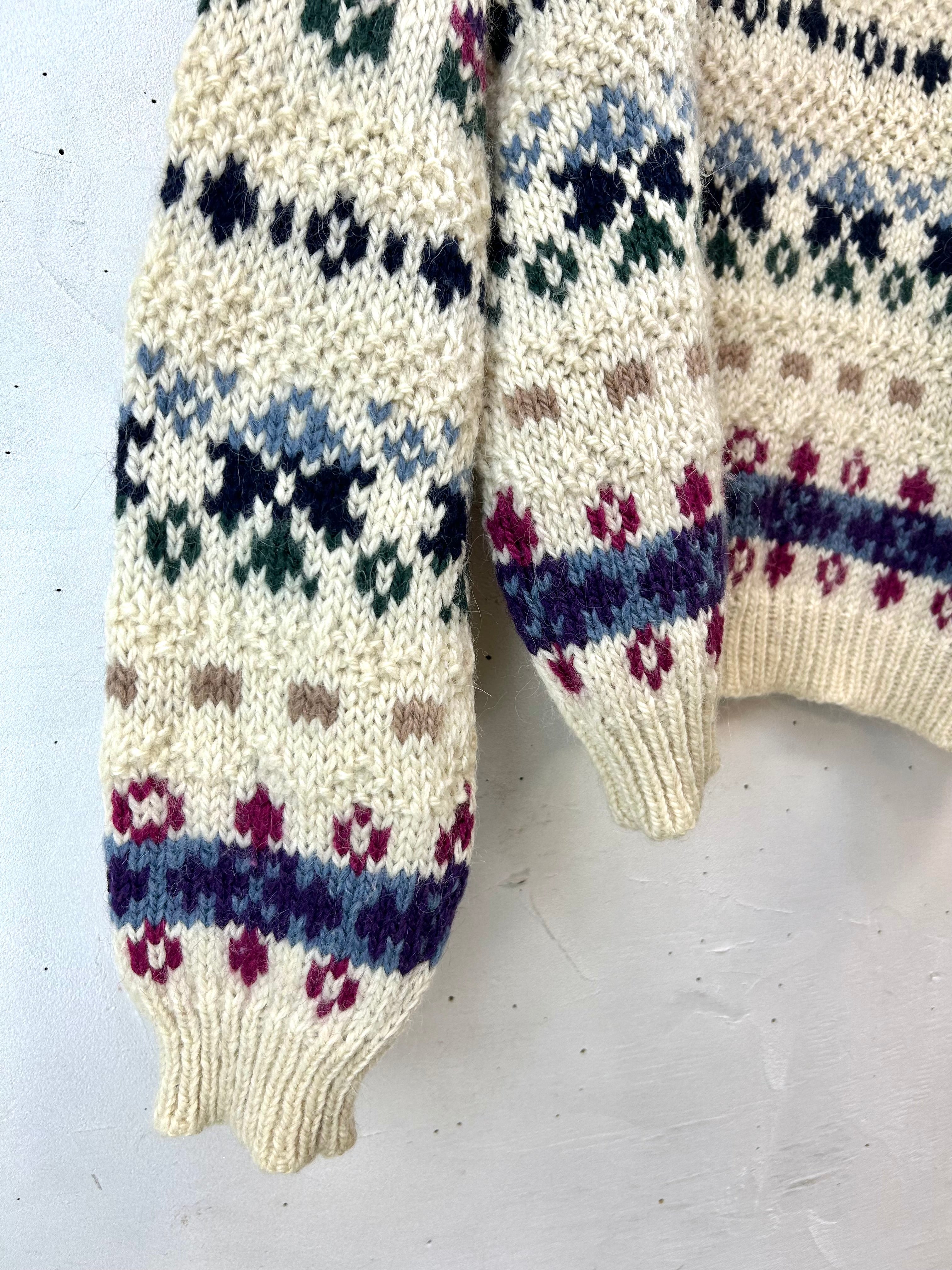 Vintage Knit Sweater 〜Laura Ashley〜 MADE IN Scotland