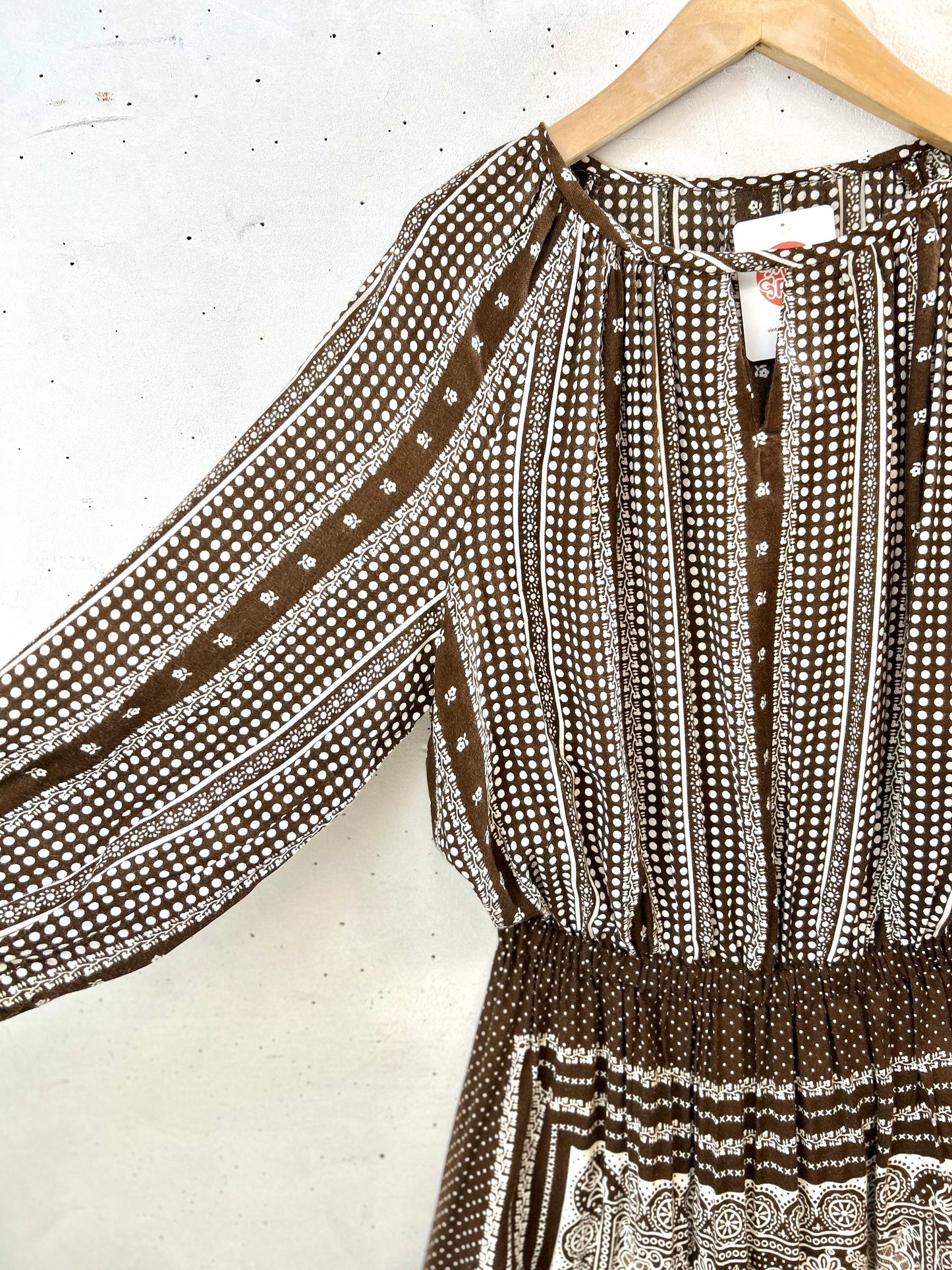 Vintage Flower Dress [D30092]