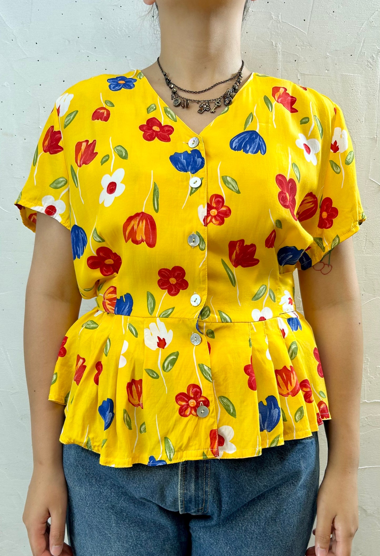 Vintage Viscose Blouse [F27675]