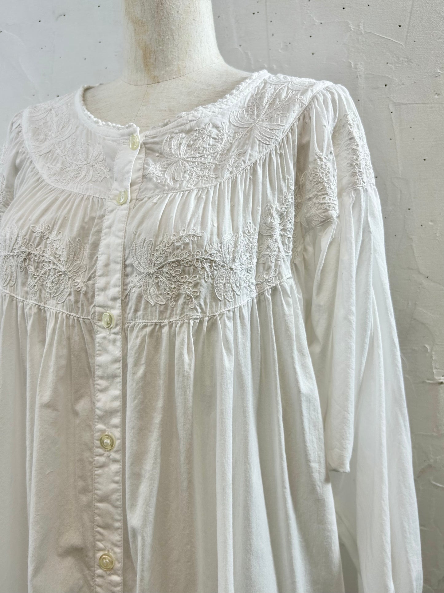 Vintage Indian Cotton Dress [I28357]