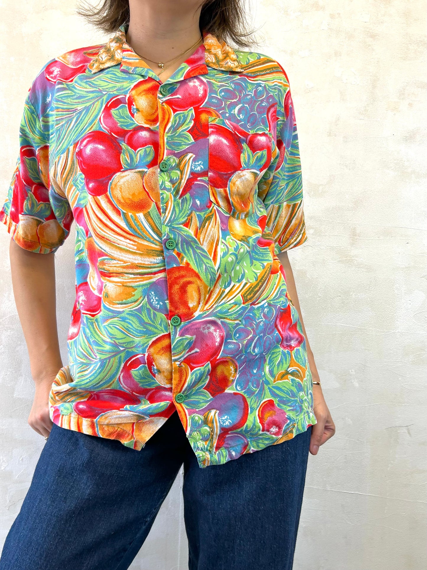 Vintage Viscose Shirt  [E27240]