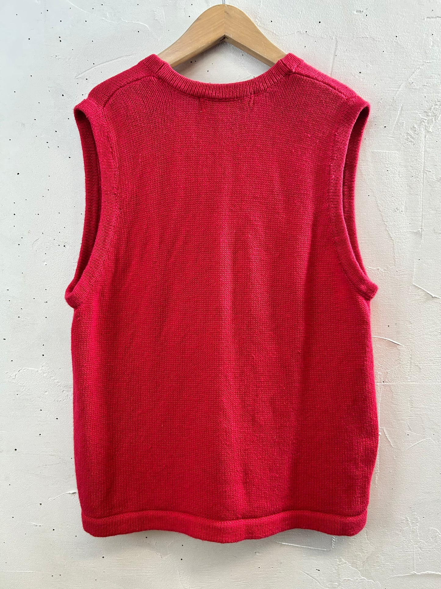 Vintage Knit Vest [L29018]