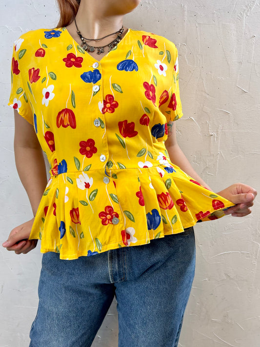 Vintage Viscose Blouse [F27675]