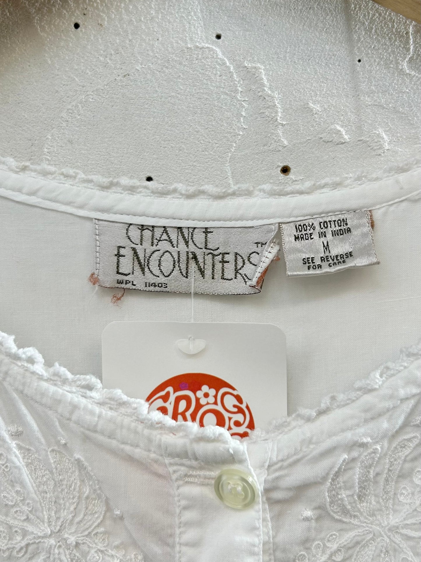 Vintage Indian Cotton Dress [I28357]