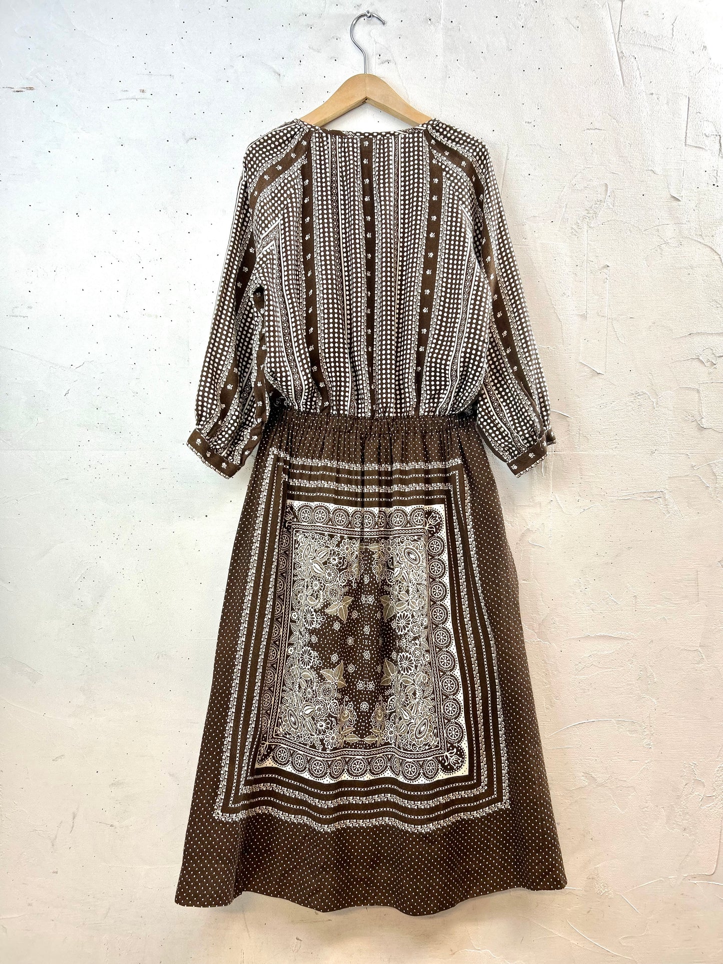 Vintage Flower Dress [D30092]