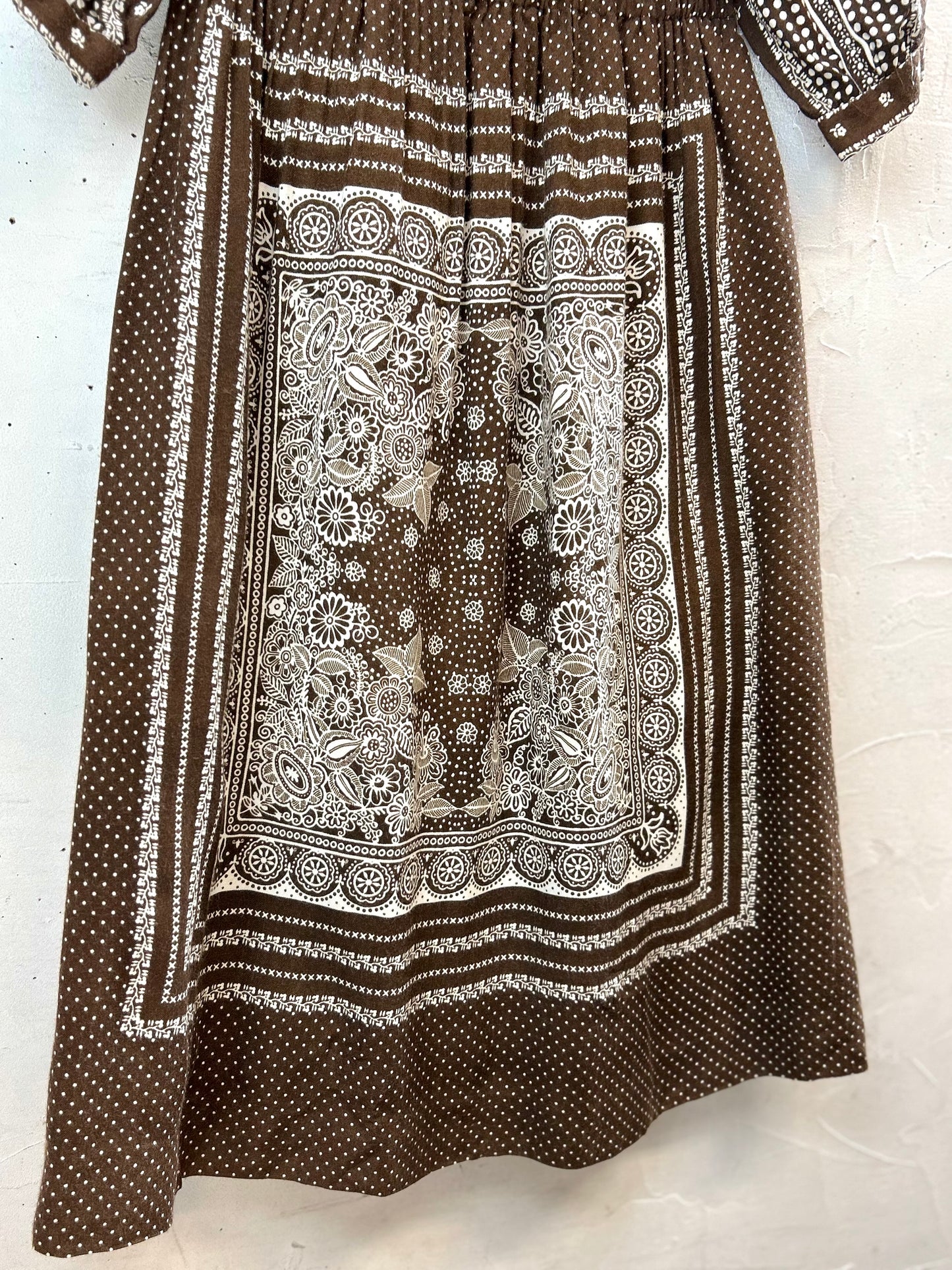 Vintage Flower Dress [D30092]