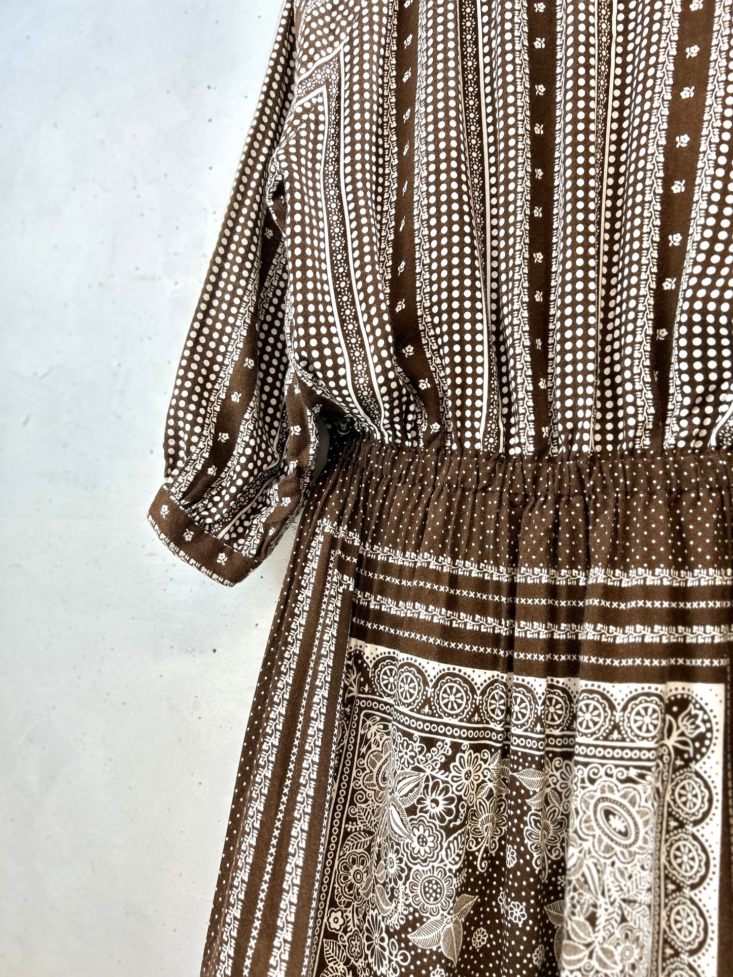 Vintage Flower Dress [D30092]