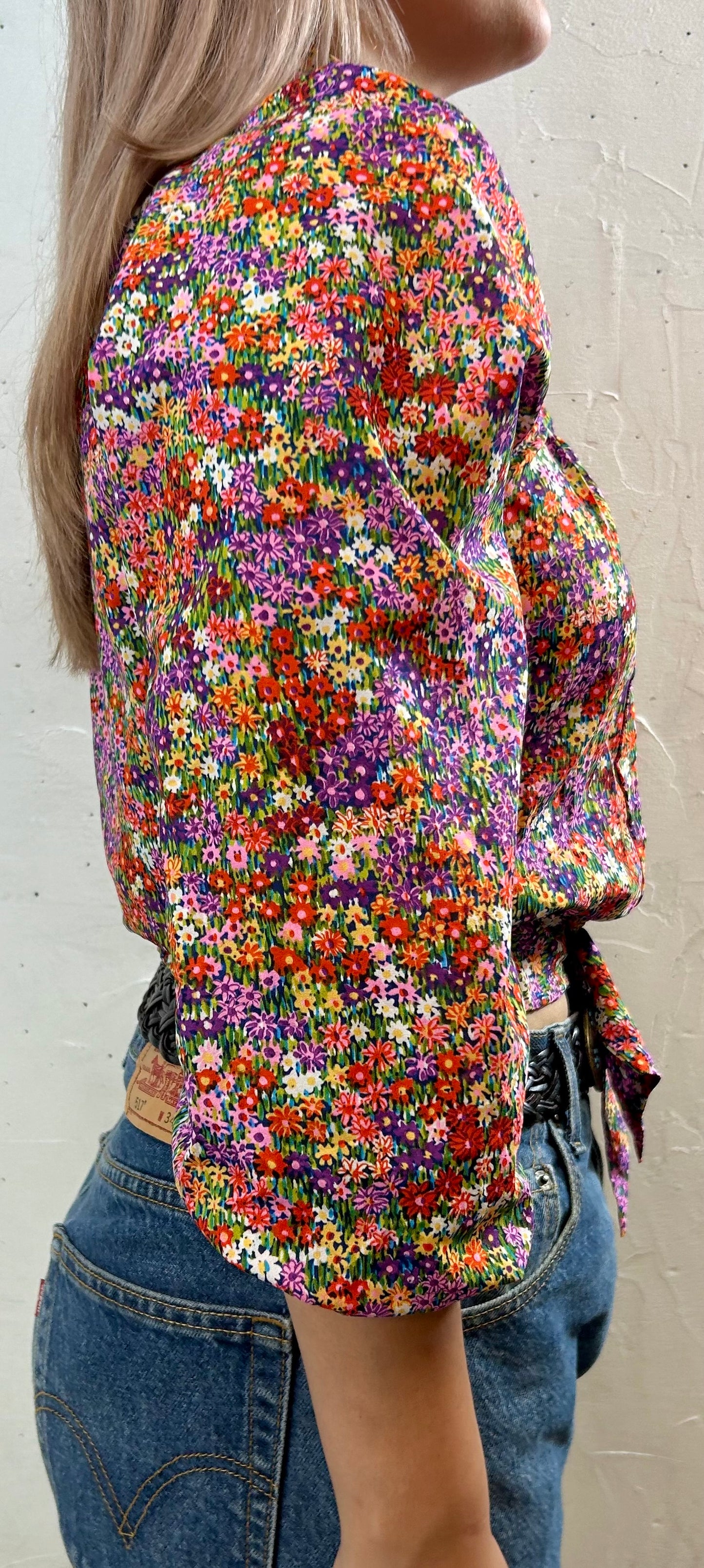 Vintage Flower Shirt  [H28160]