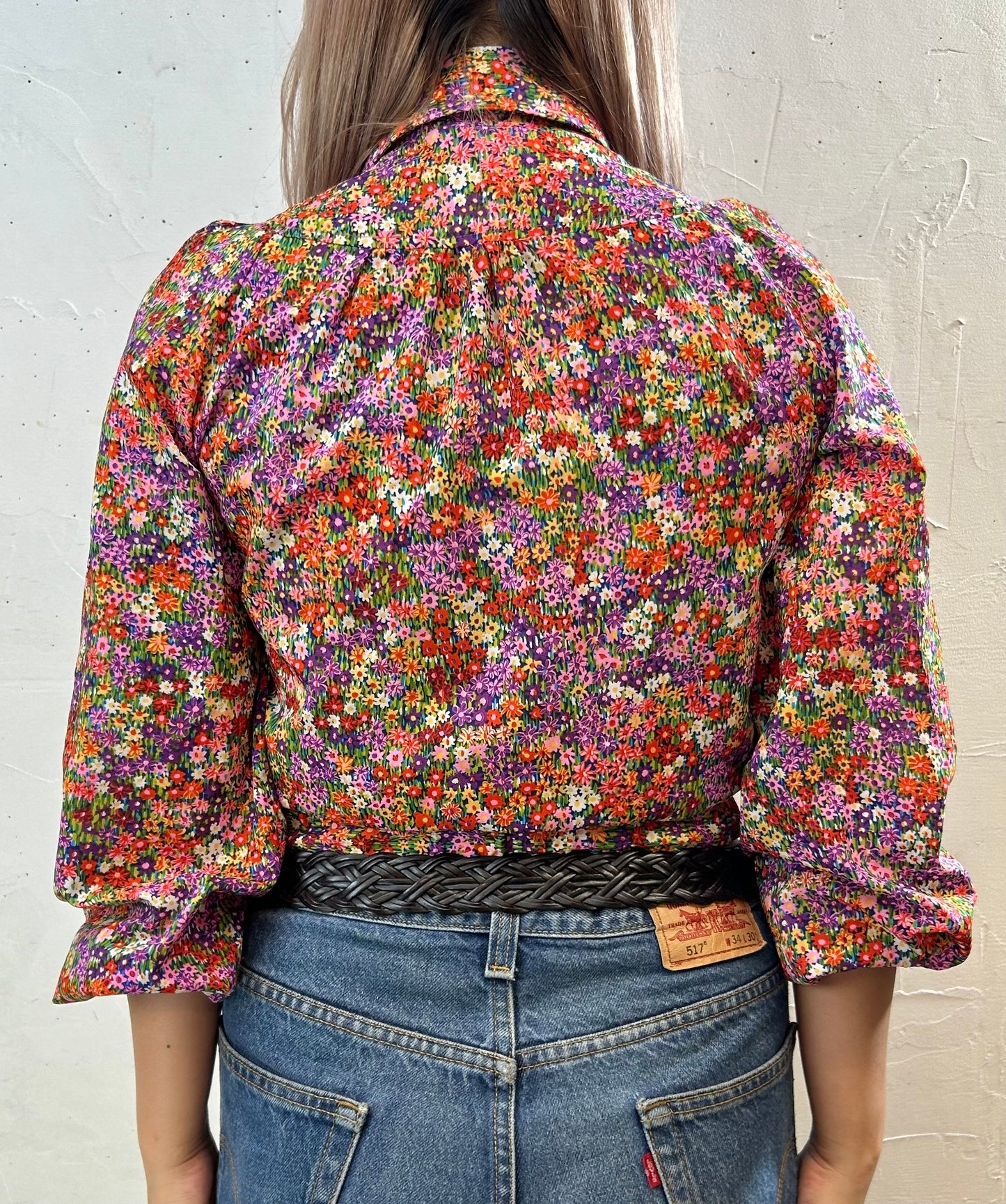 Vintage Flower Shirt  [H28160]