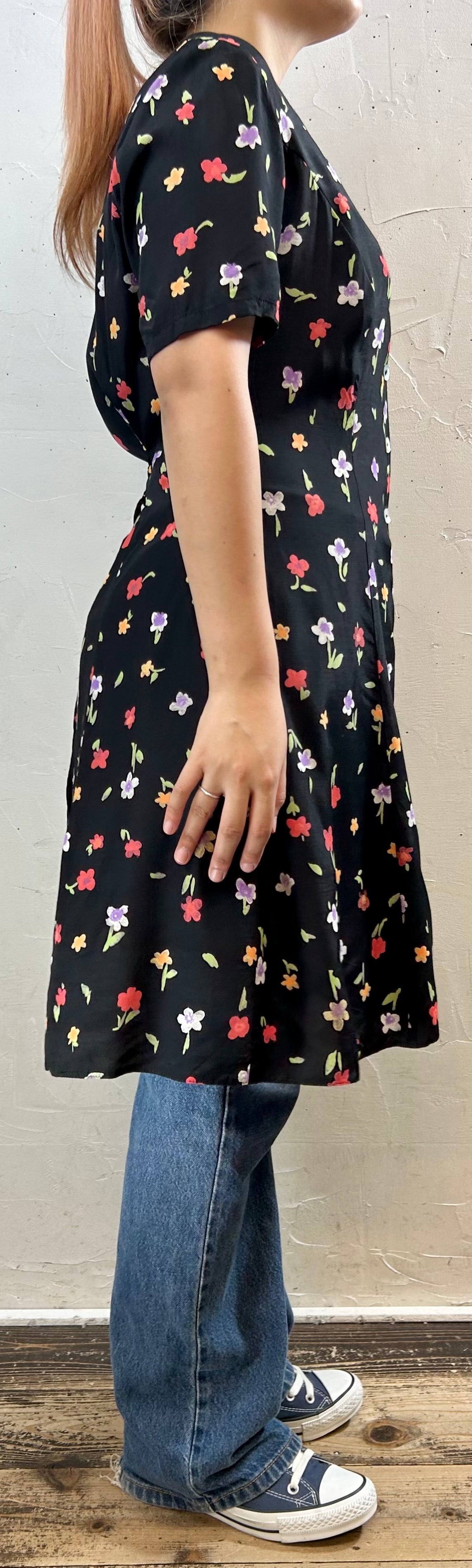 Vintage Viscose Dress [F27676]