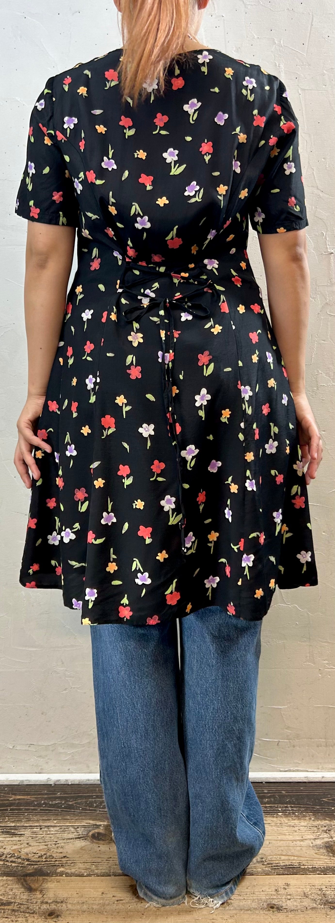 Vintage Viscose Dress [F27676]