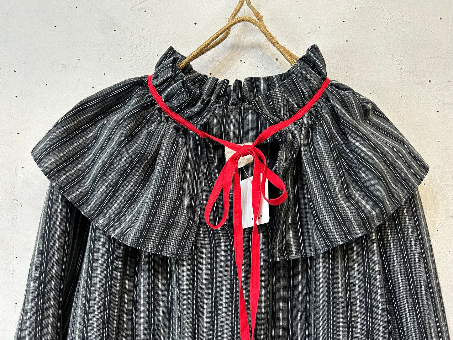 Vintage Cotton Dress MADE IN FRANCE [H24808]
