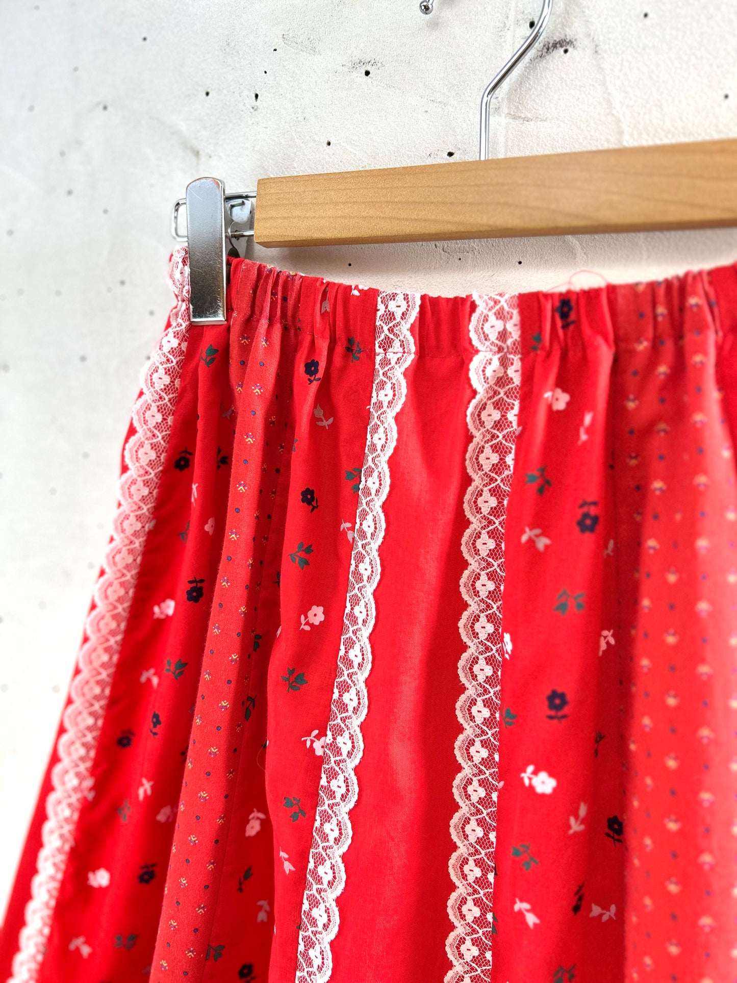 ’70s Patchwork Skirt 〜carefree fashions〜 [G30760]