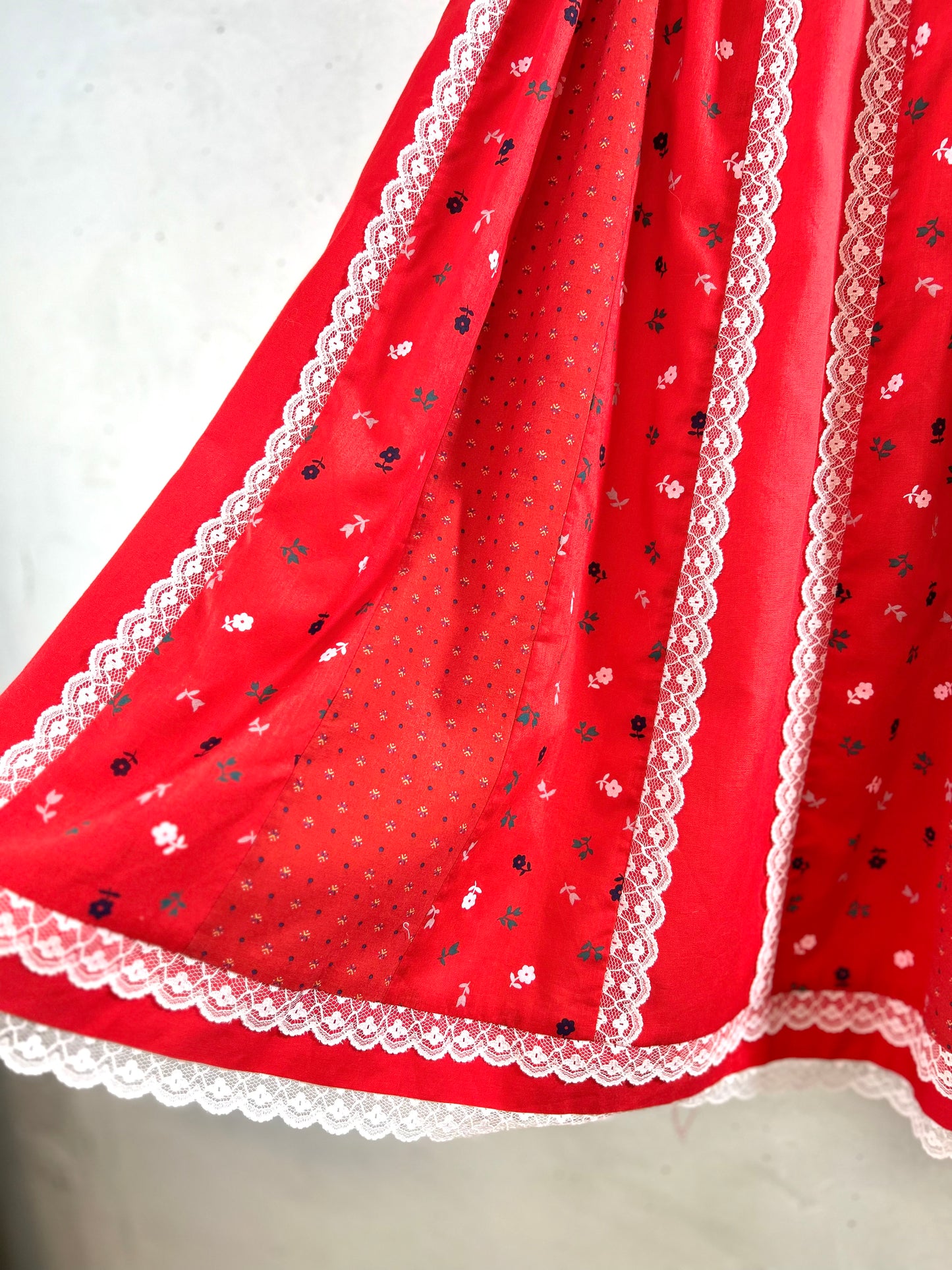 ’70s Patchwork Skirt 〜carefree fashions〜 [G30760]