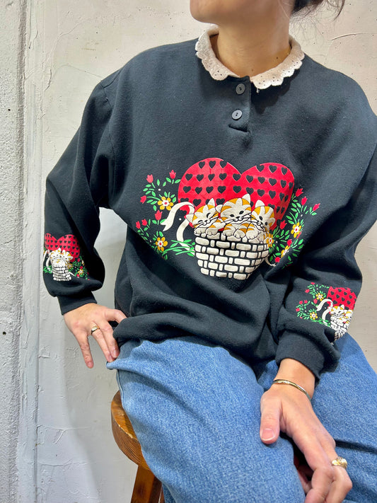 Vintage Fancy Sweat 〜SPUMONI〜 [L25760]