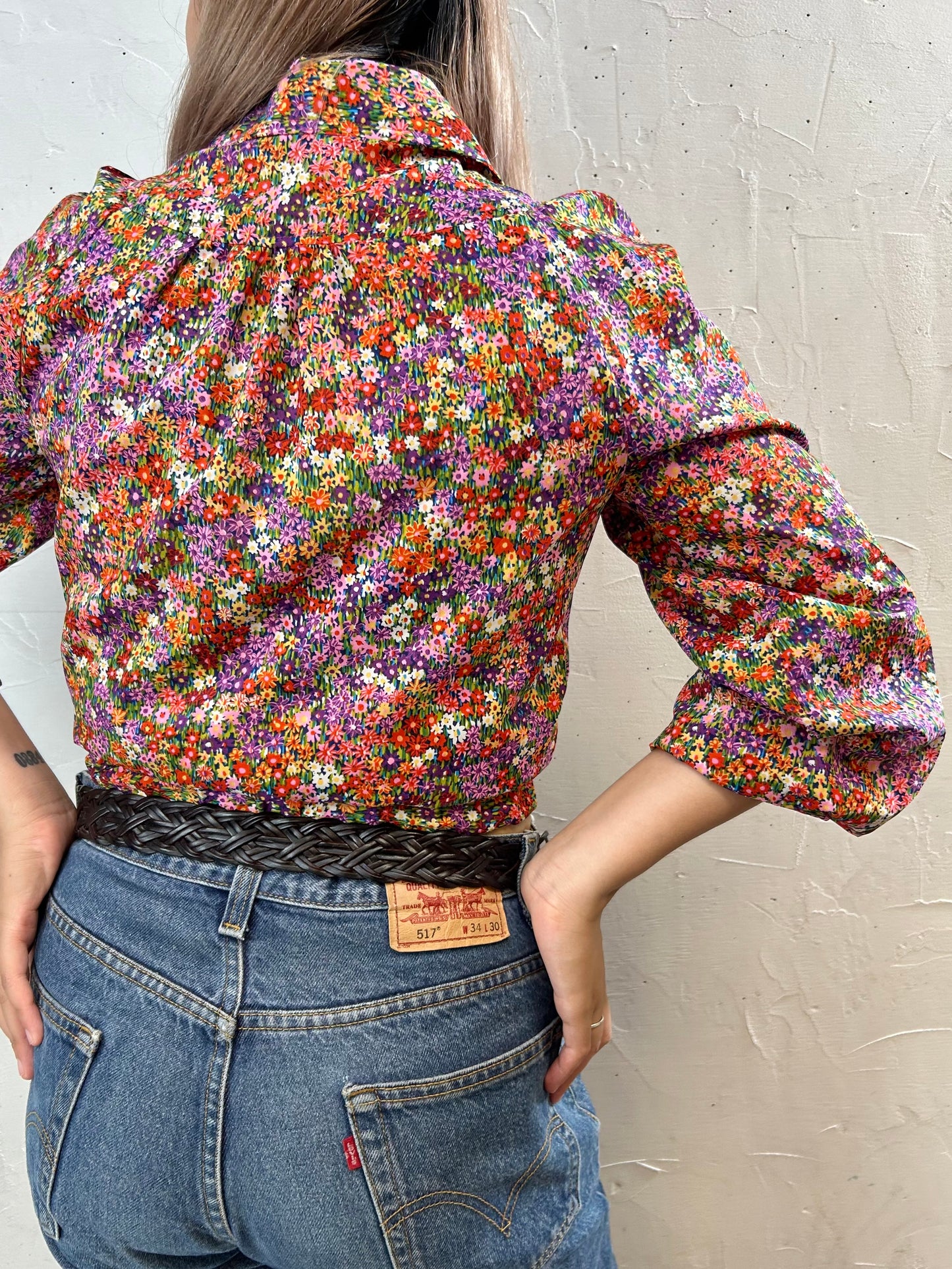 Vintage Flower Shirt  [H28160]