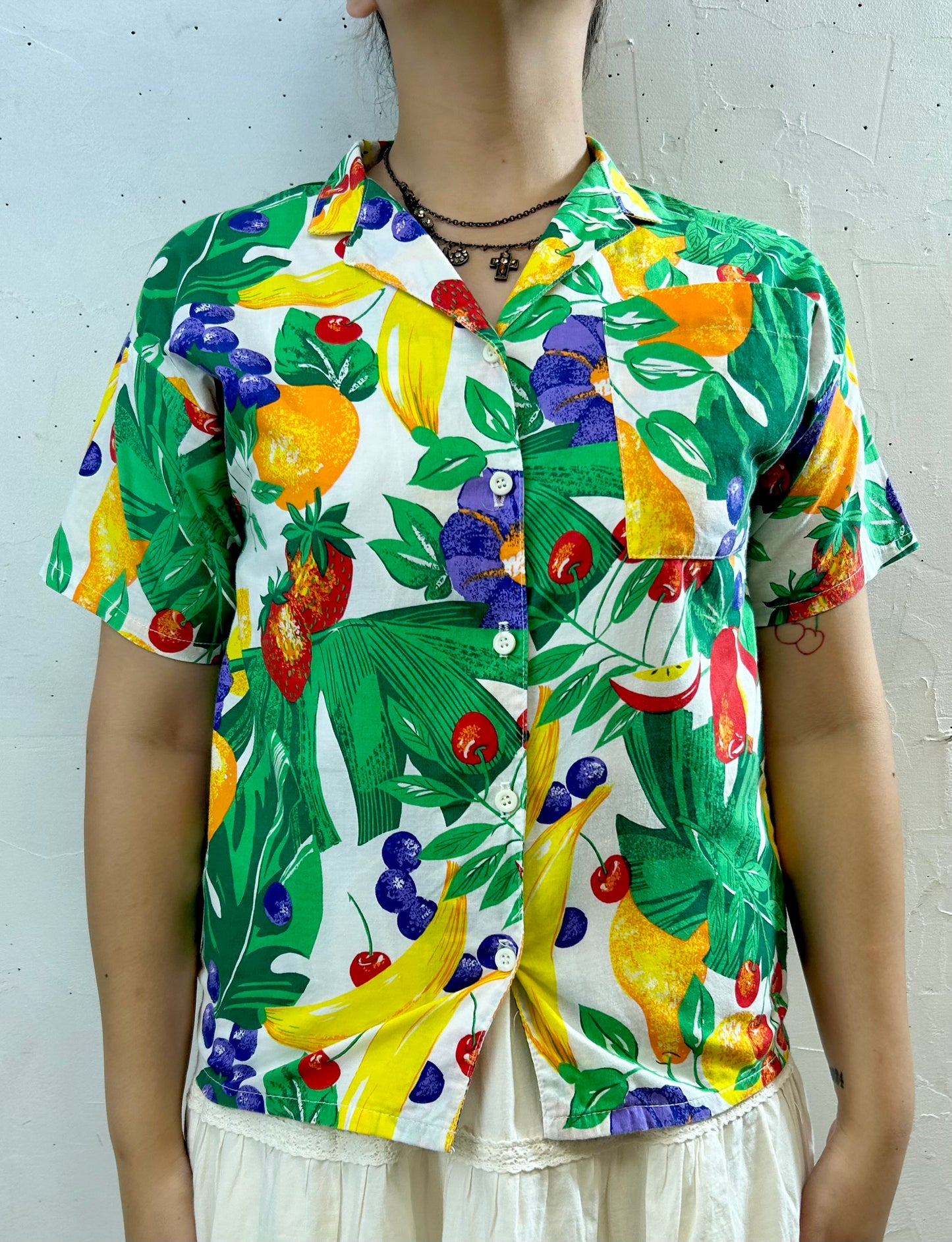 Vintage Shirt MADE IN USA 〜PALMETTO'S〜 [F27674]