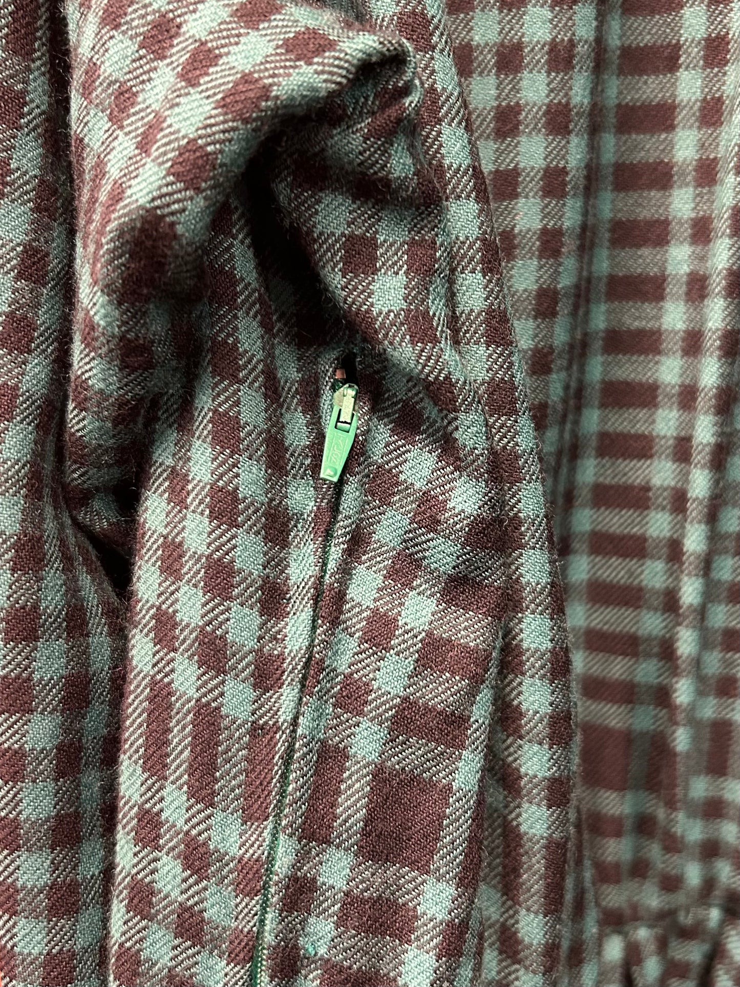 Vintage Plaid Dress [L29016]