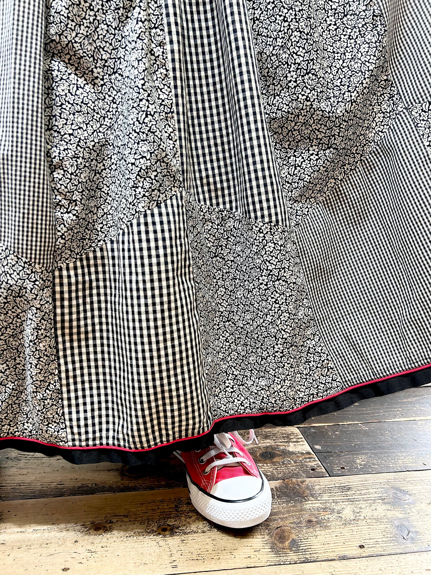 Vintage Patchwork Skirt [J25216]