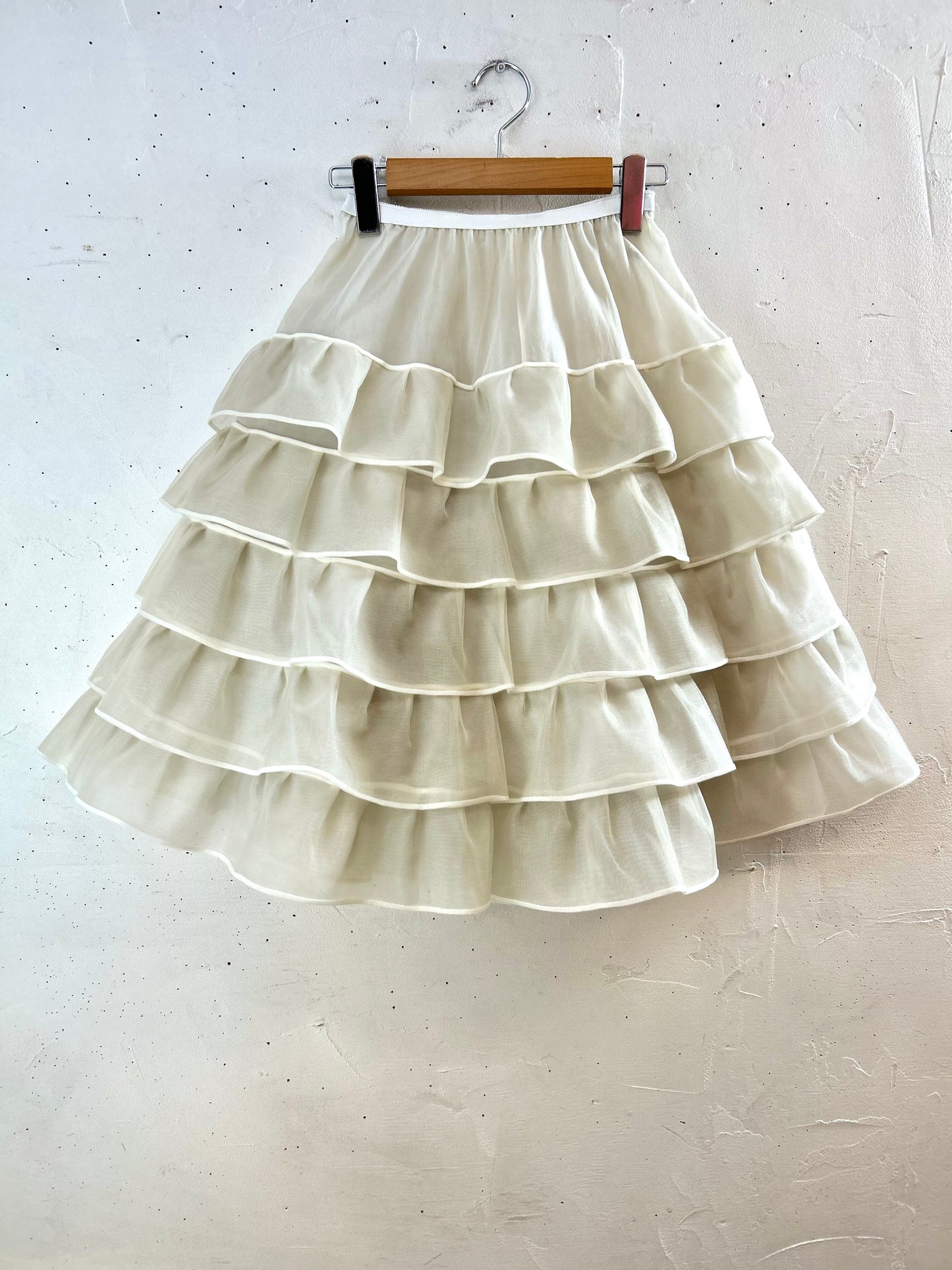 Vintage Tiered Skirt [F30532]