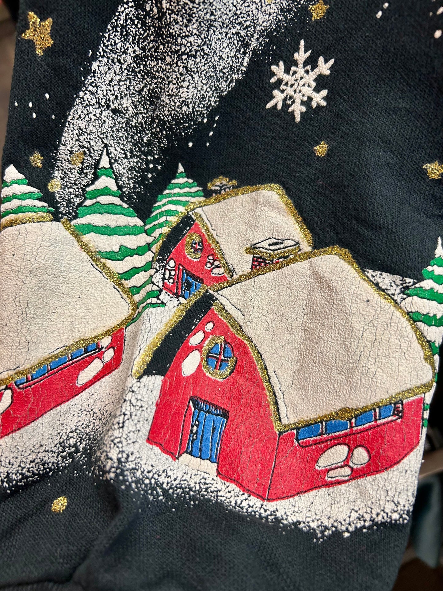 Vintage Xmas Sweat  MADE IN USA [L29023]