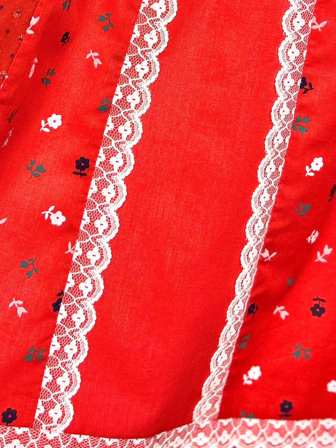 ’70s Patchwork Skirt 〜carefree fashions〜 [G30760]