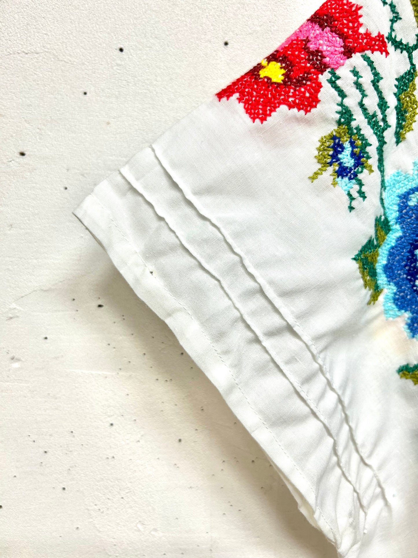 Vintage Mexican Embroiled Dress [G30764]