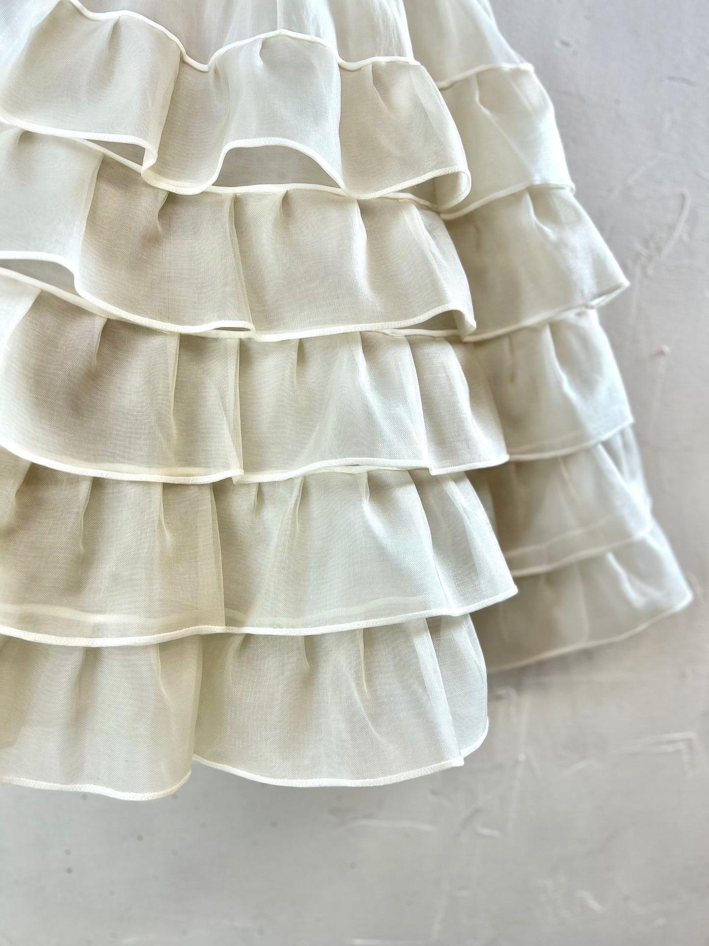 Vintage Tiered Skirt [F30532]