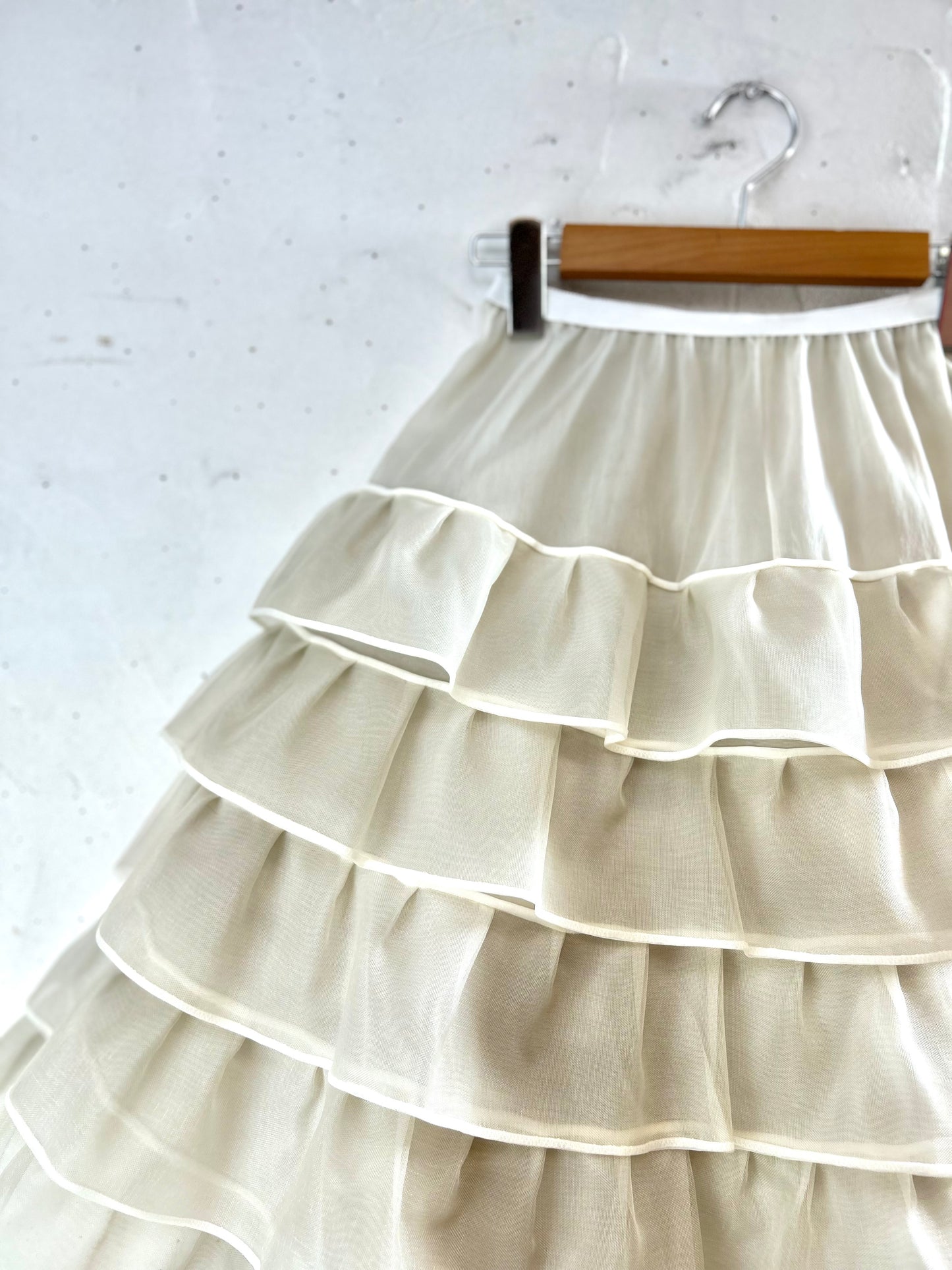 Vintage Tiered Skirt [F30532]