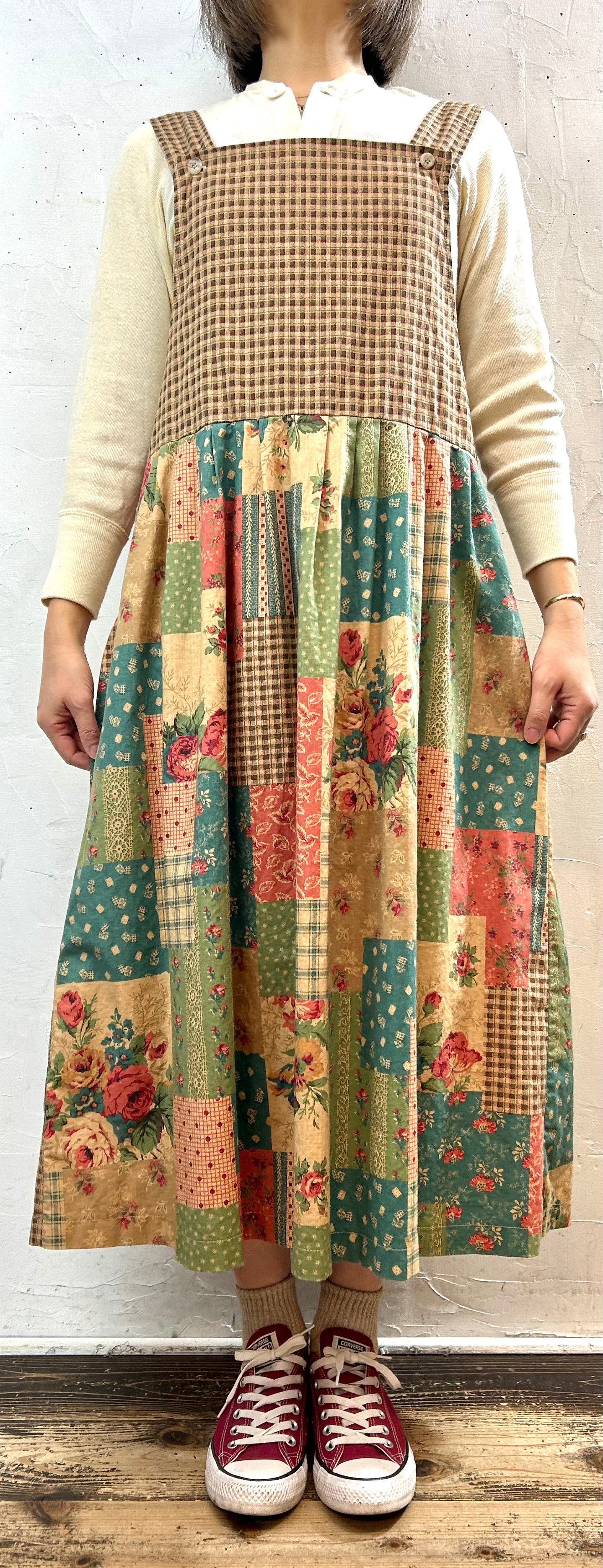 Vintage Over Dress MADE IN USA [L29031]