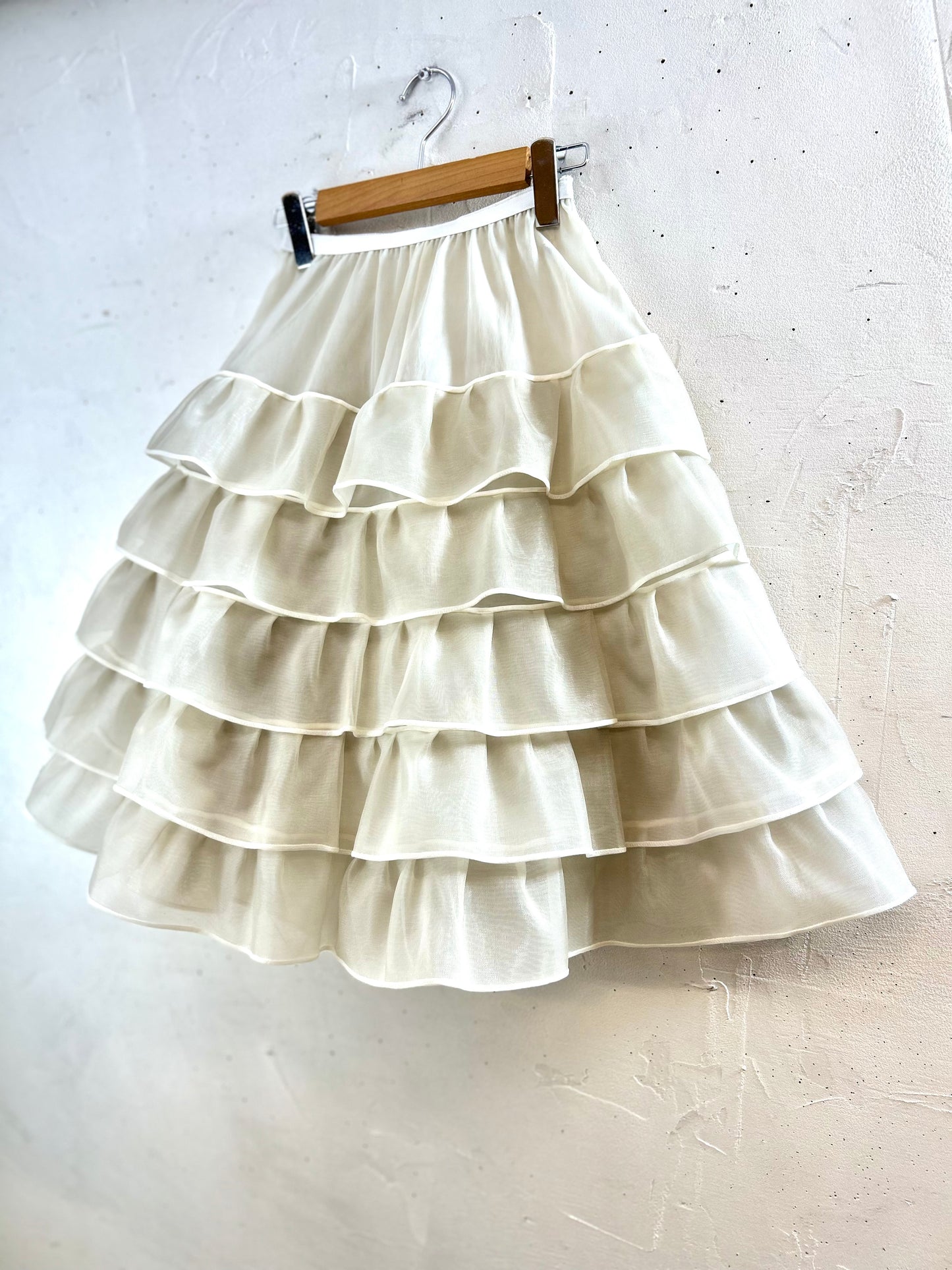 Vintage Tiered Skirt [F30532]