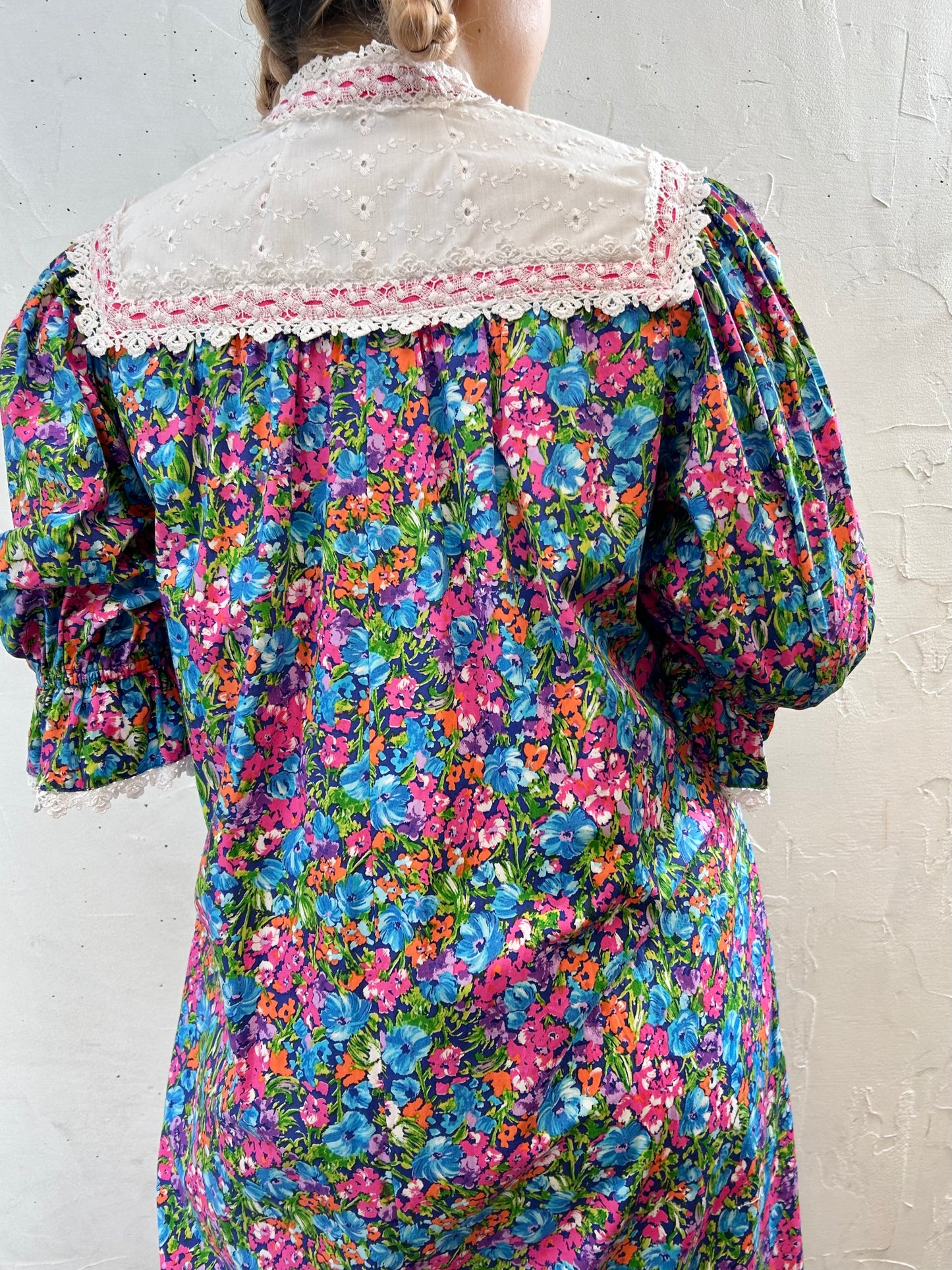 '70s Vintage Hwaiian Dress 〜Princess Kaiulani〜 [G27990]