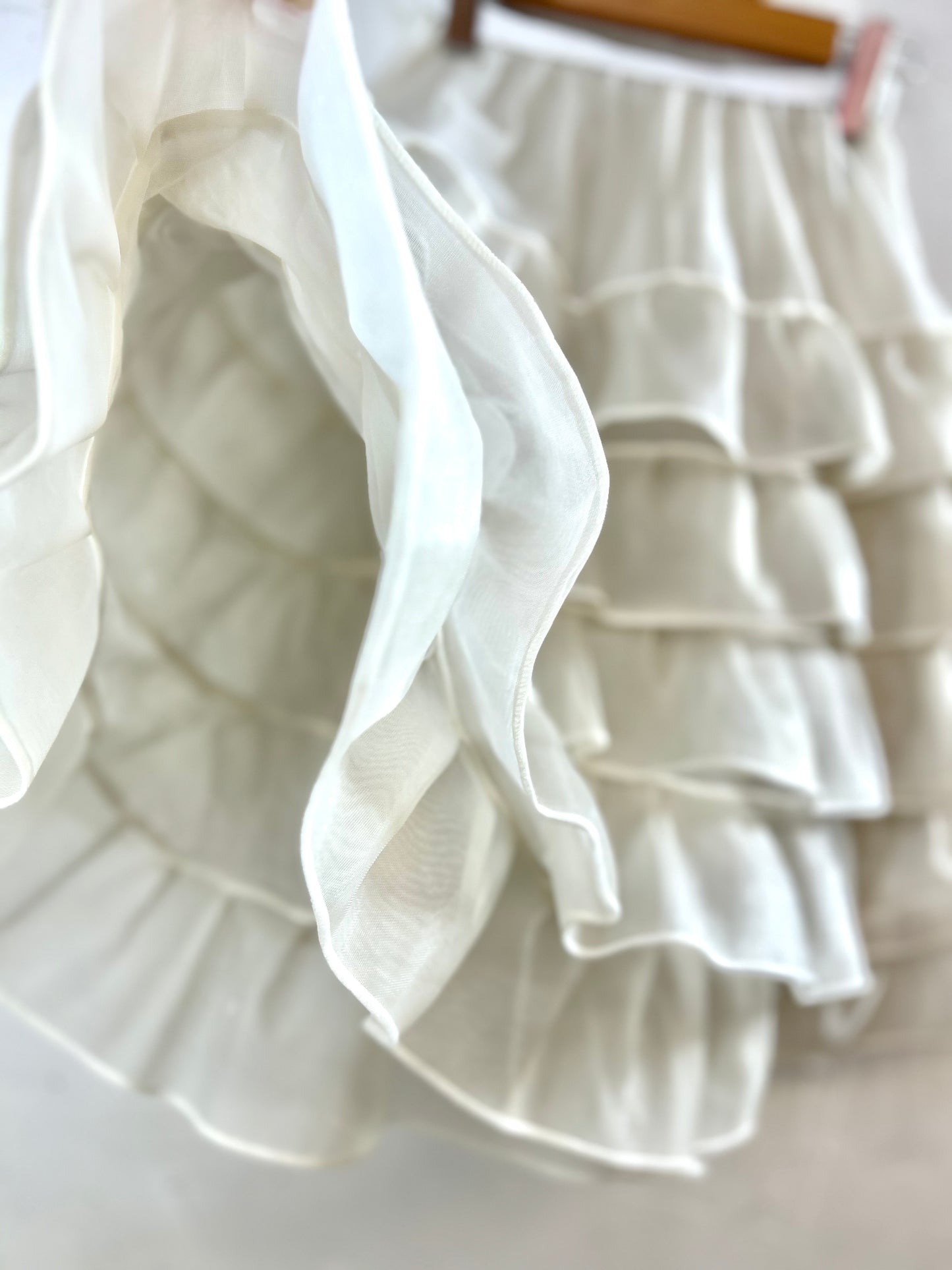 Vintage Tiered Skirt [F30532]