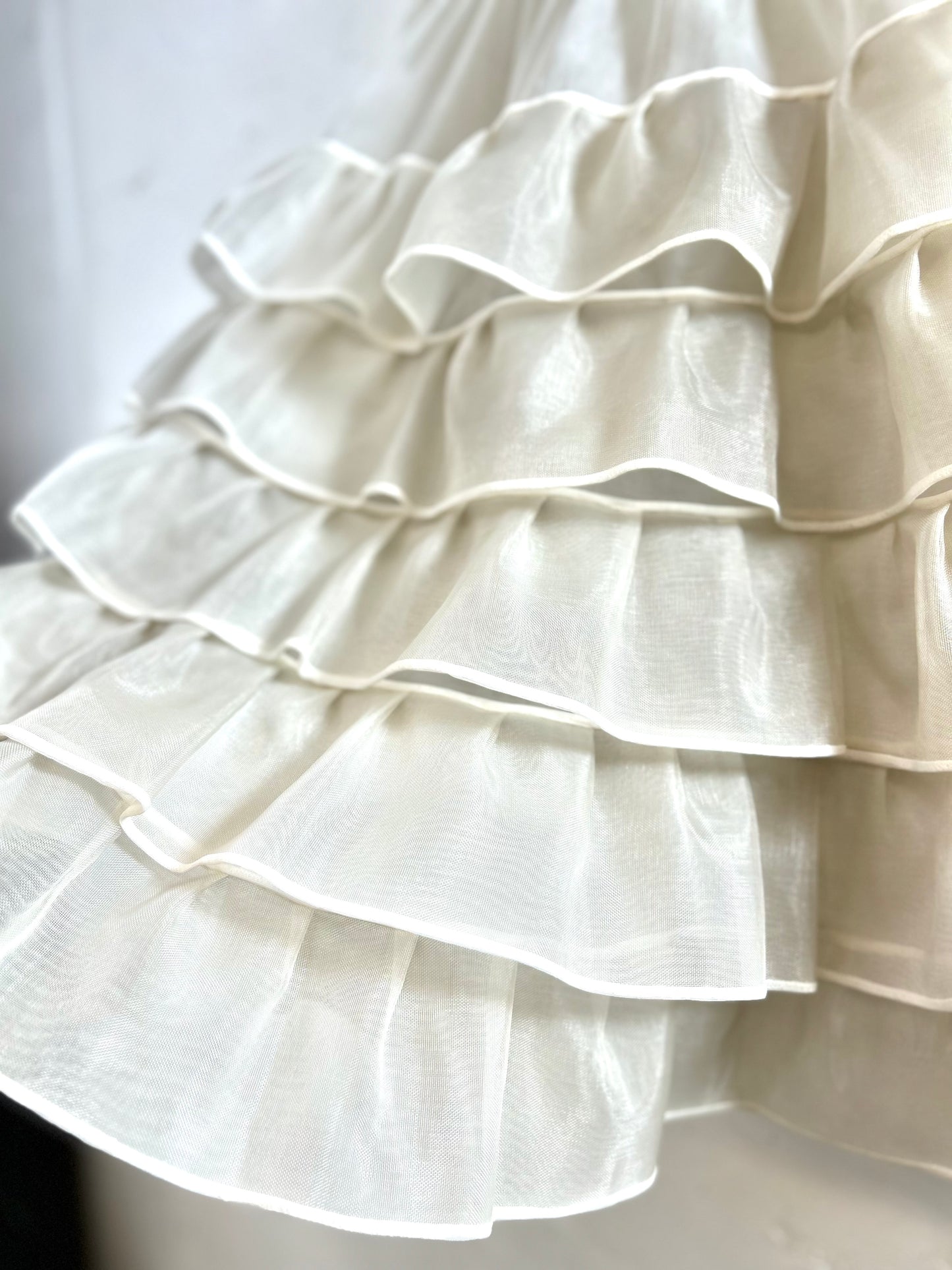 Vintage Tiered Skirt [F30532]