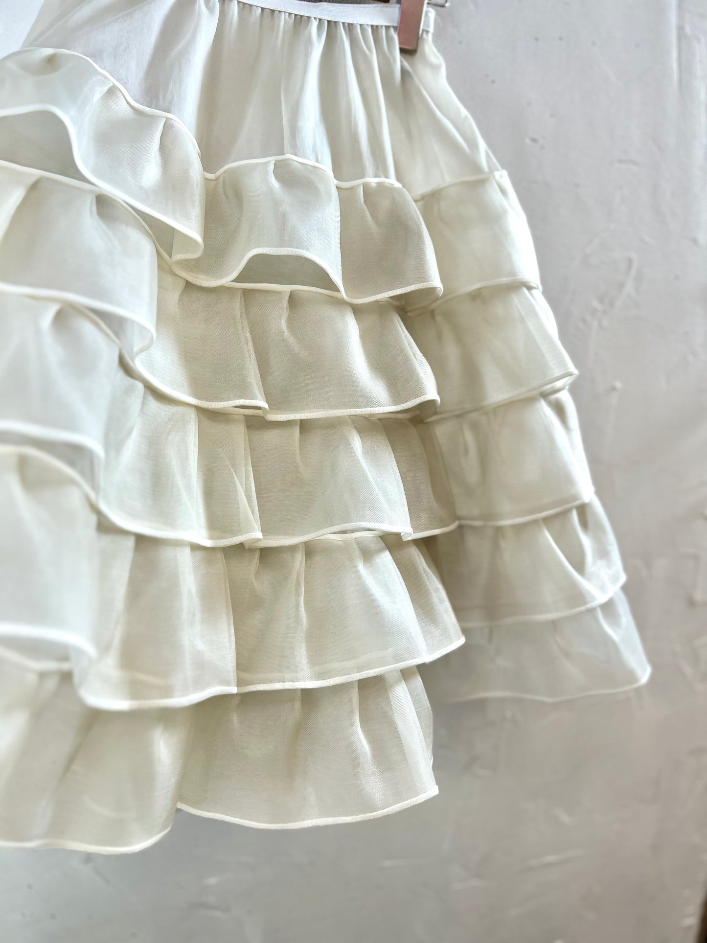 Vintage Tiered Skirt [F30532]
