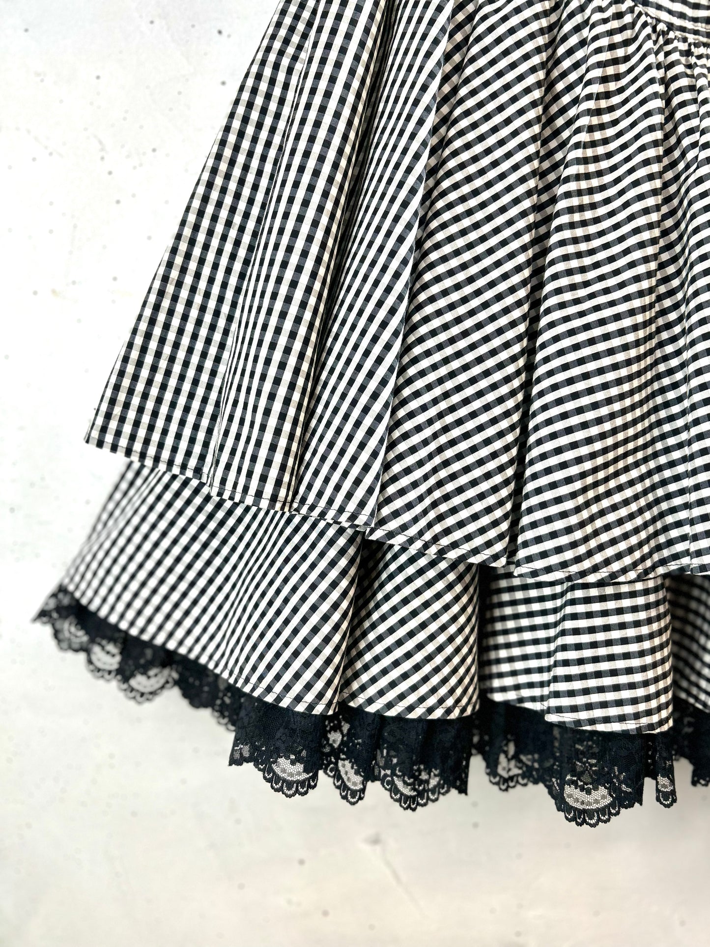 Vintage Tiered Skirt [F30528]