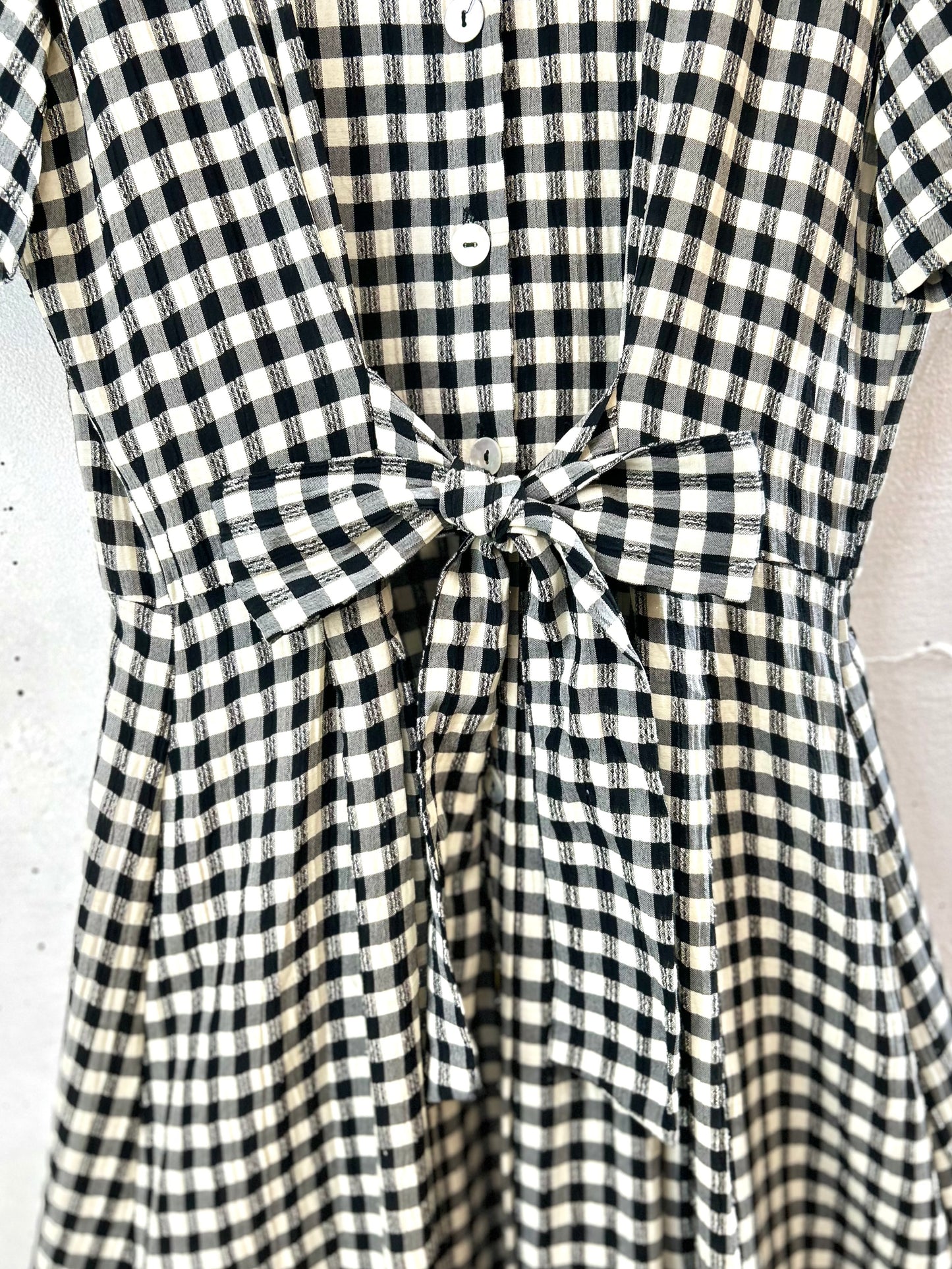 Vintage Plaid Dress [E30317]