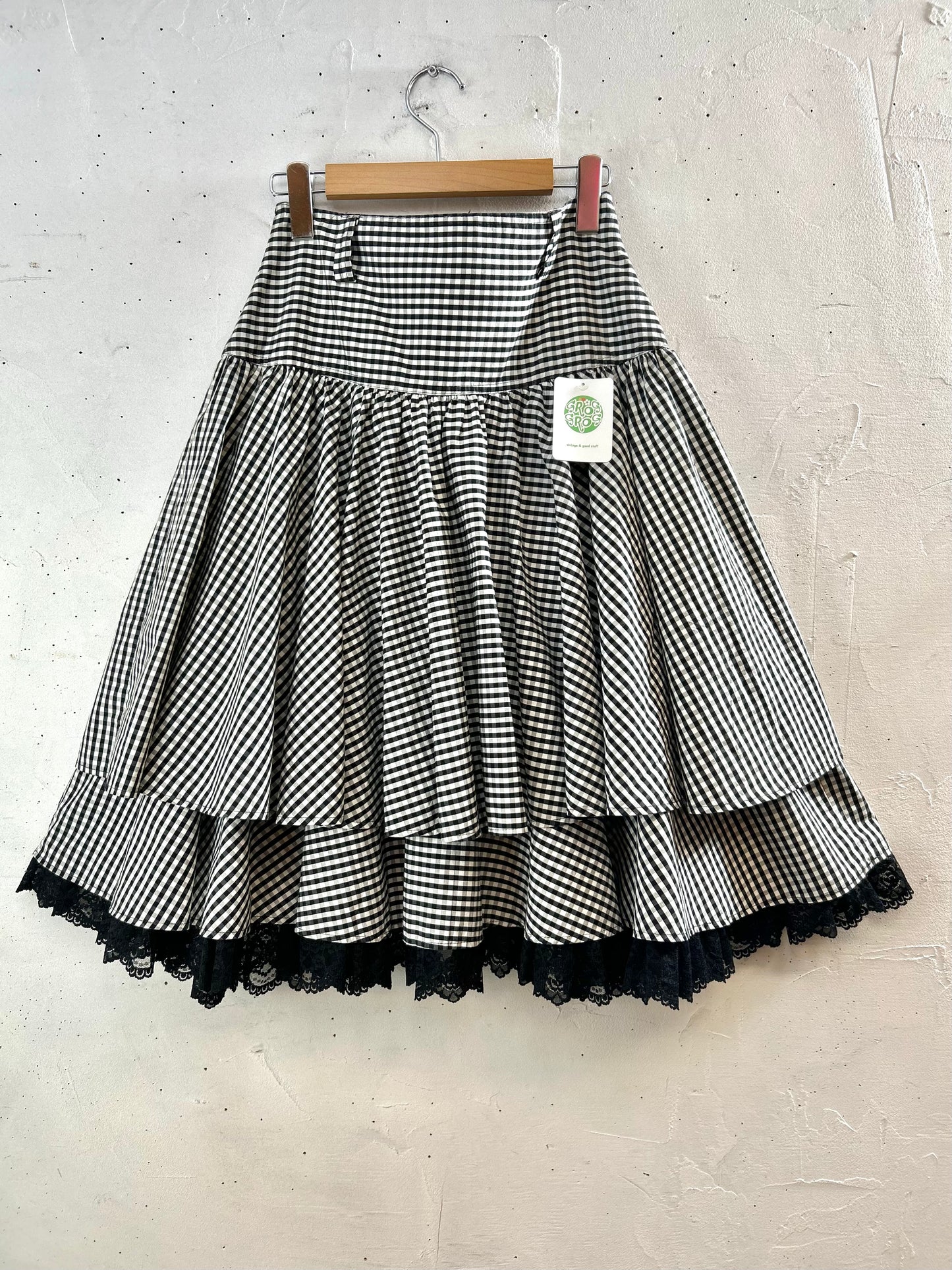 Vintage Tiered Skirt [F30528]