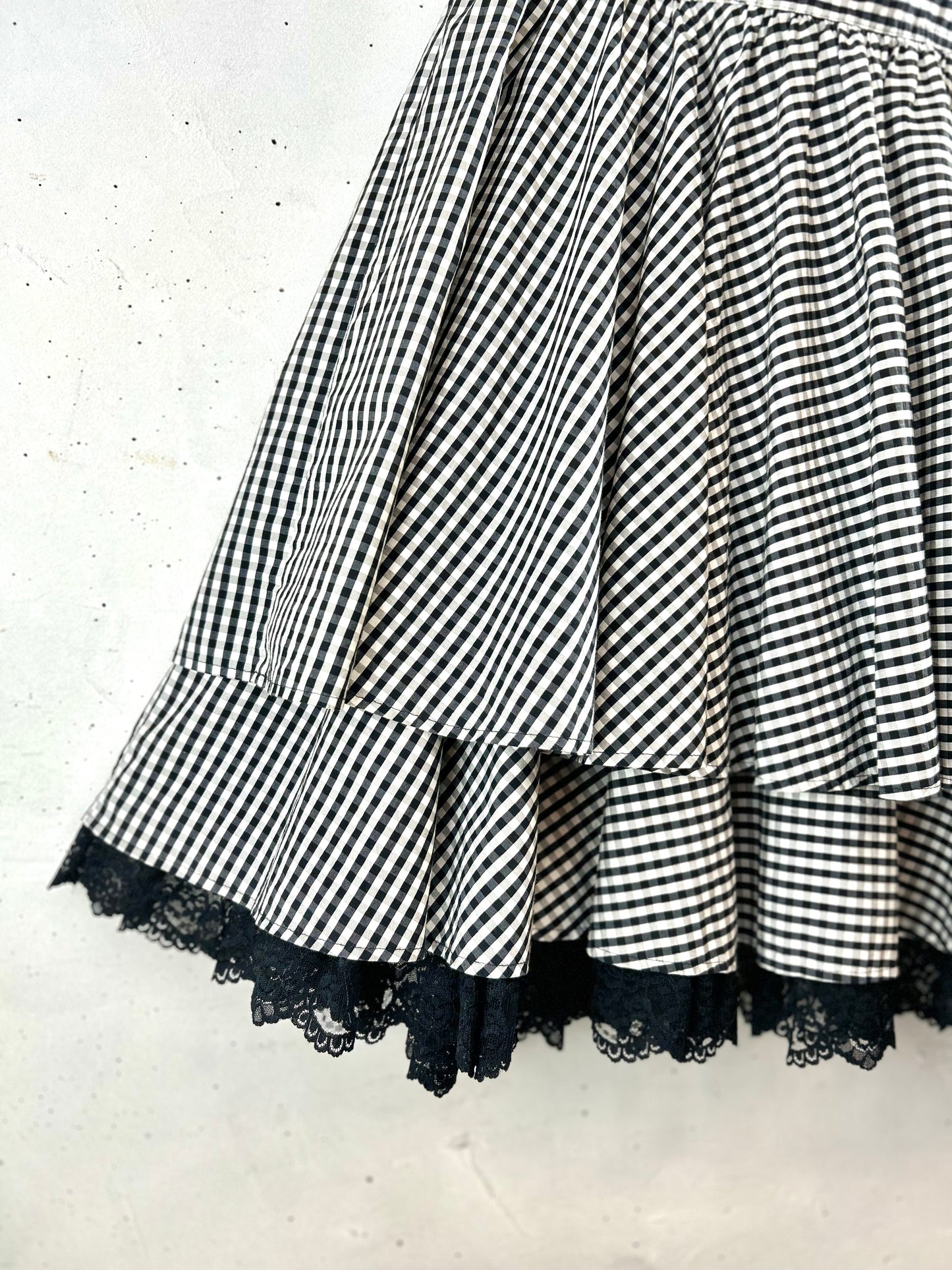 Vintage Tiered Skirt [F30528]