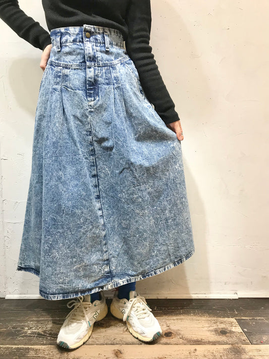 Vintage Denim Skirt [L25868]