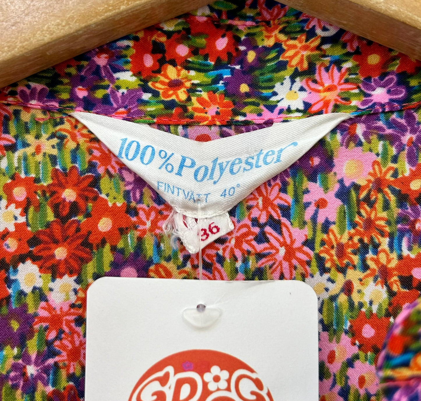 Vintage Flower Shirt  [H28160]