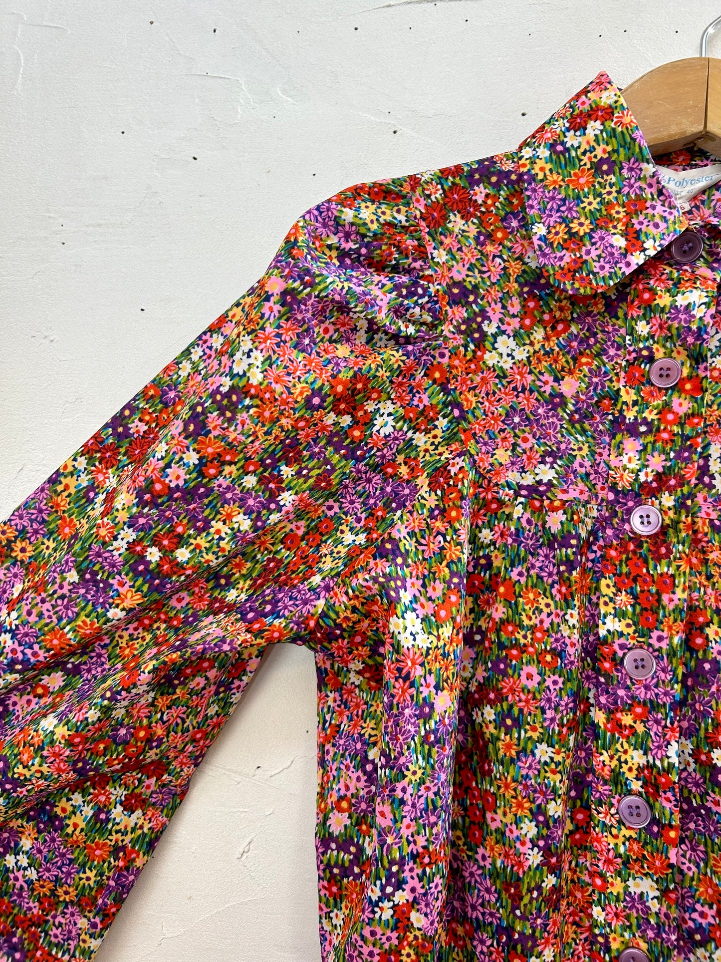 Vintage Flower Shirt  [H28160]