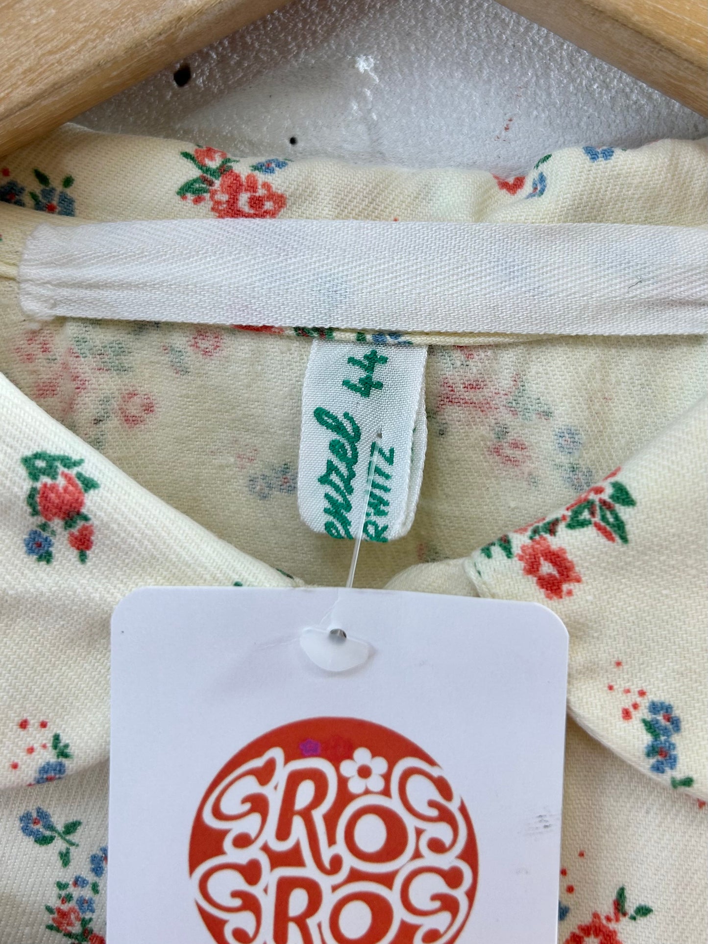 ’70s Flower Dress [J28578]