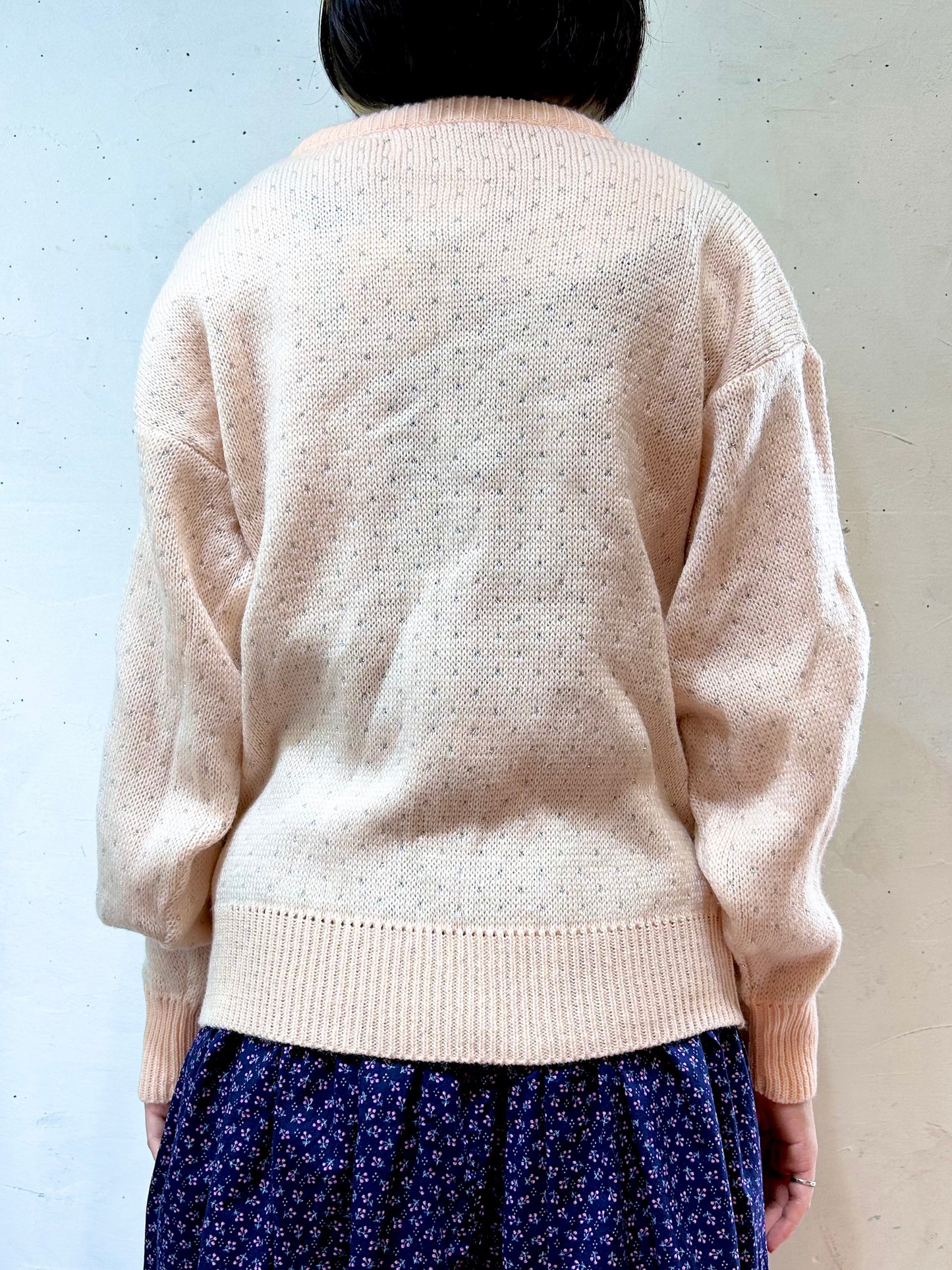 Vintage Knit Sweater [J25214]
