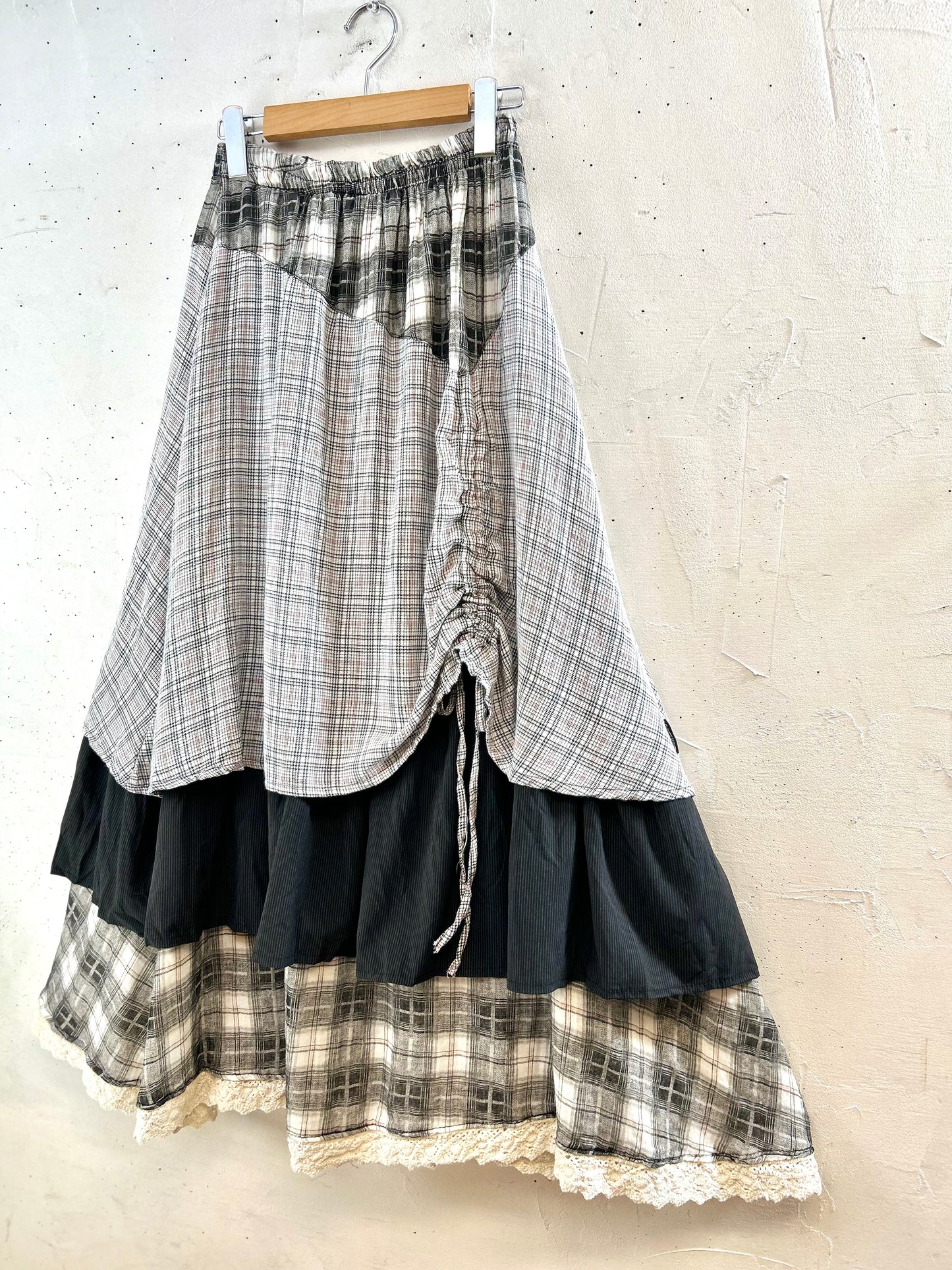 Vintage Tiered Skirt [F30529]