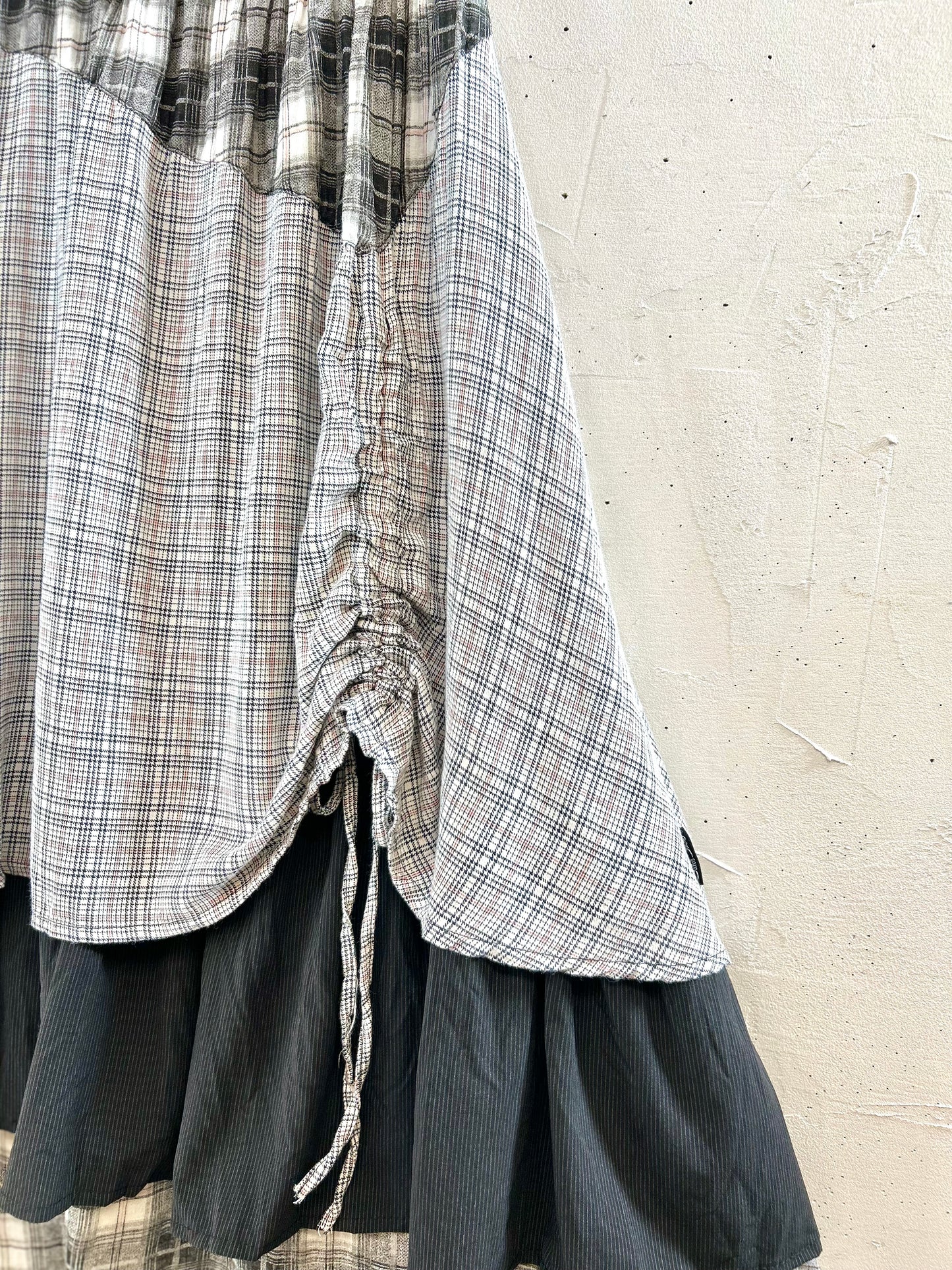 Vintage Tiered Skirt [F30529]