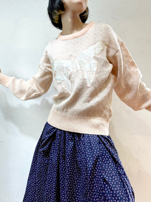 Vintage Knit Sweater [J25214]